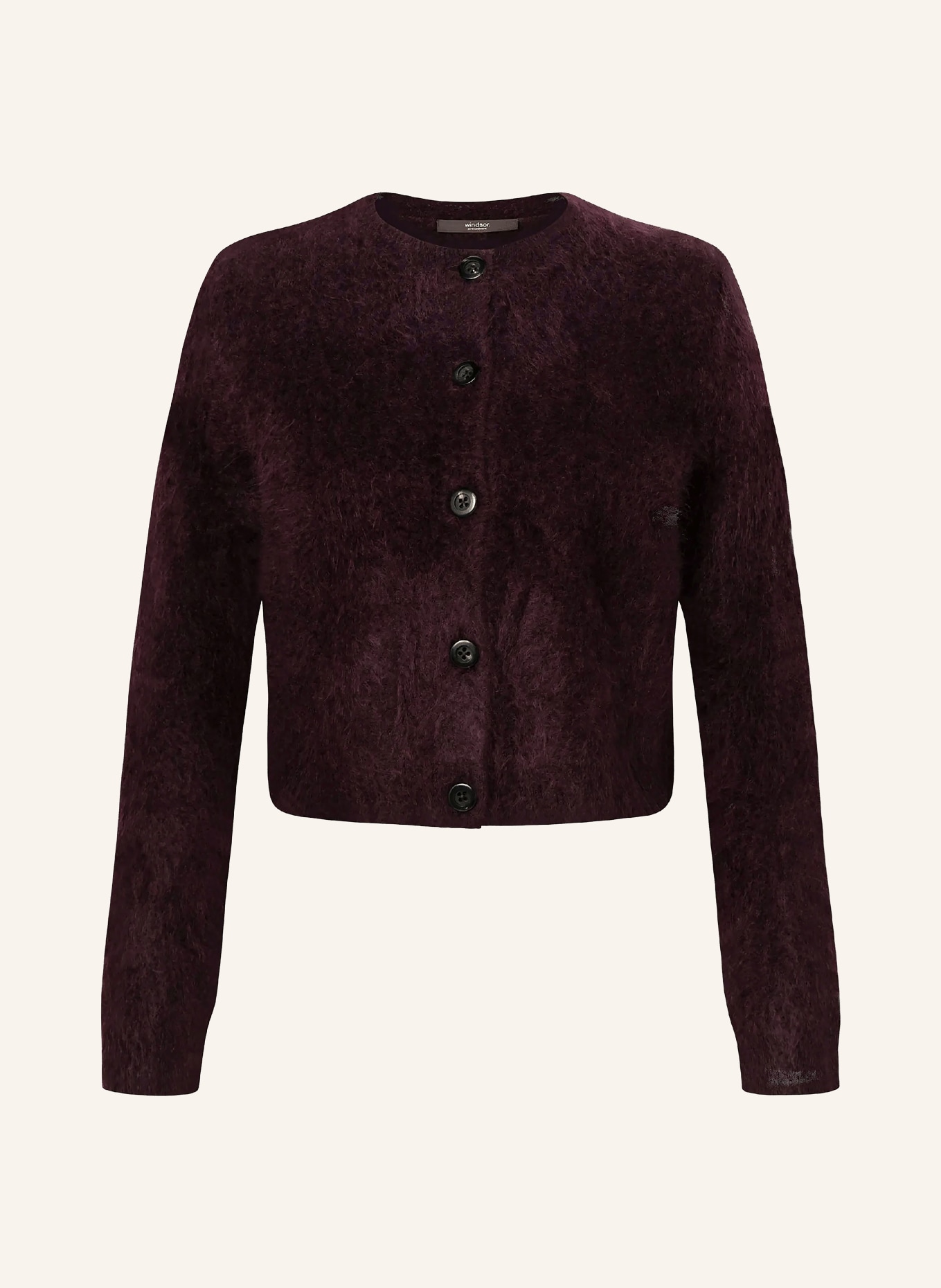 windsor. Gilet en cachemire: LILAS FONCÉ