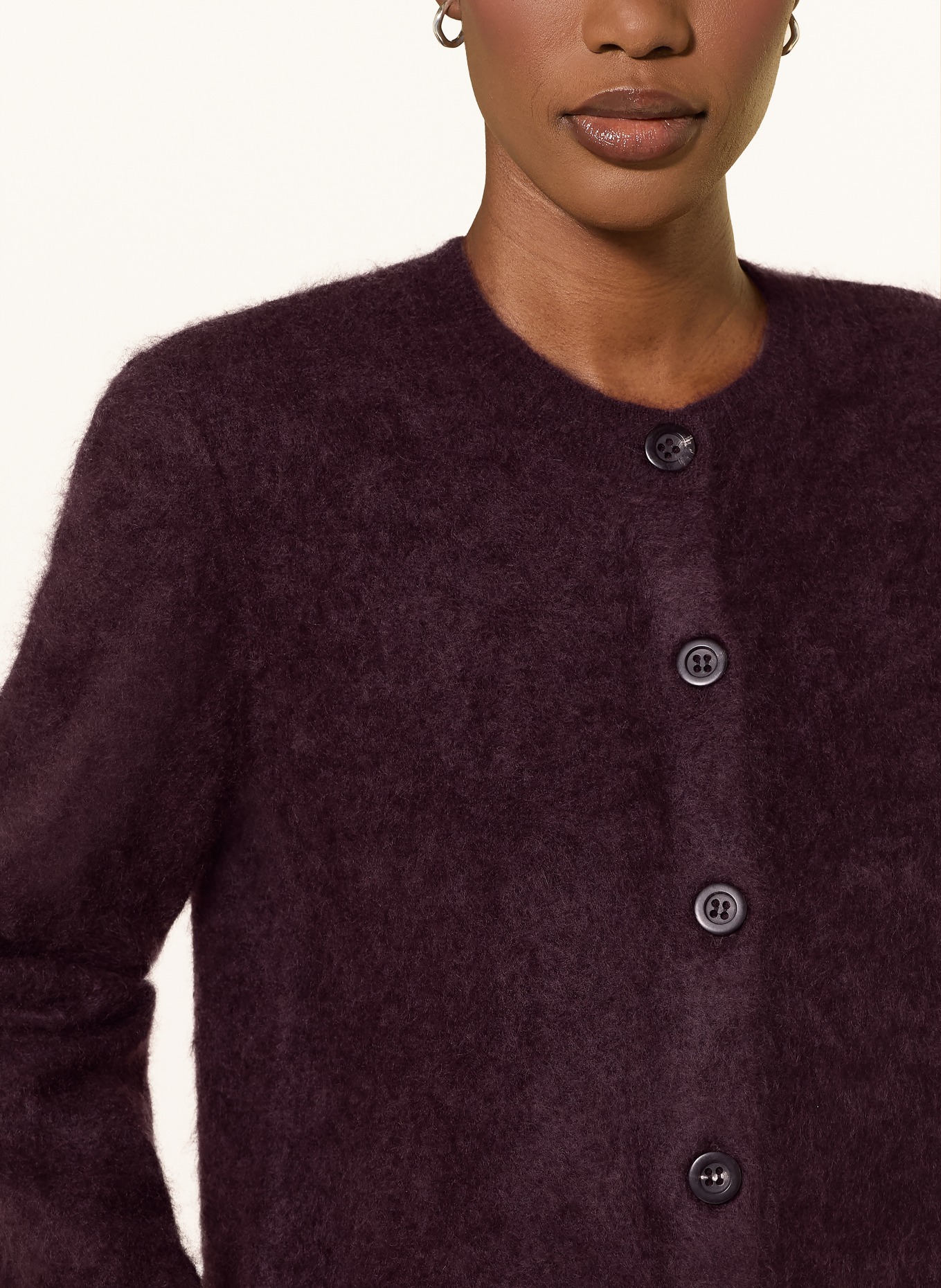 windsor. Gilet en cachemire: LILAS FONCÉ