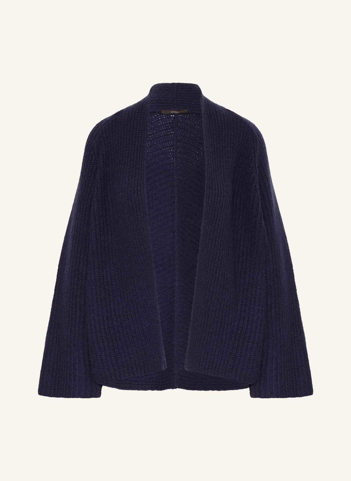 windsor. Knit wrap: DARK BLUE