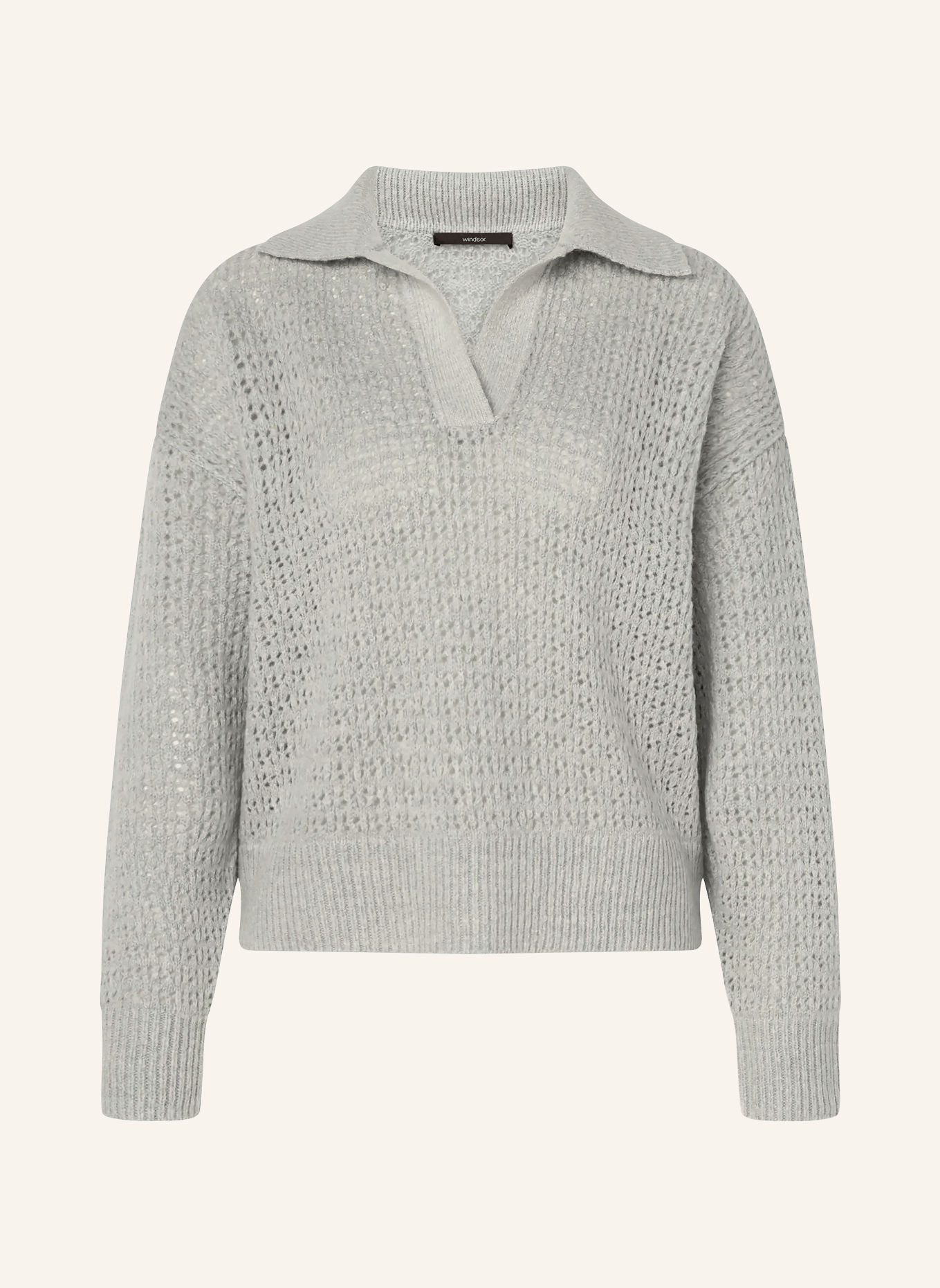 windsor. Sweater: LIGHT GRAY
