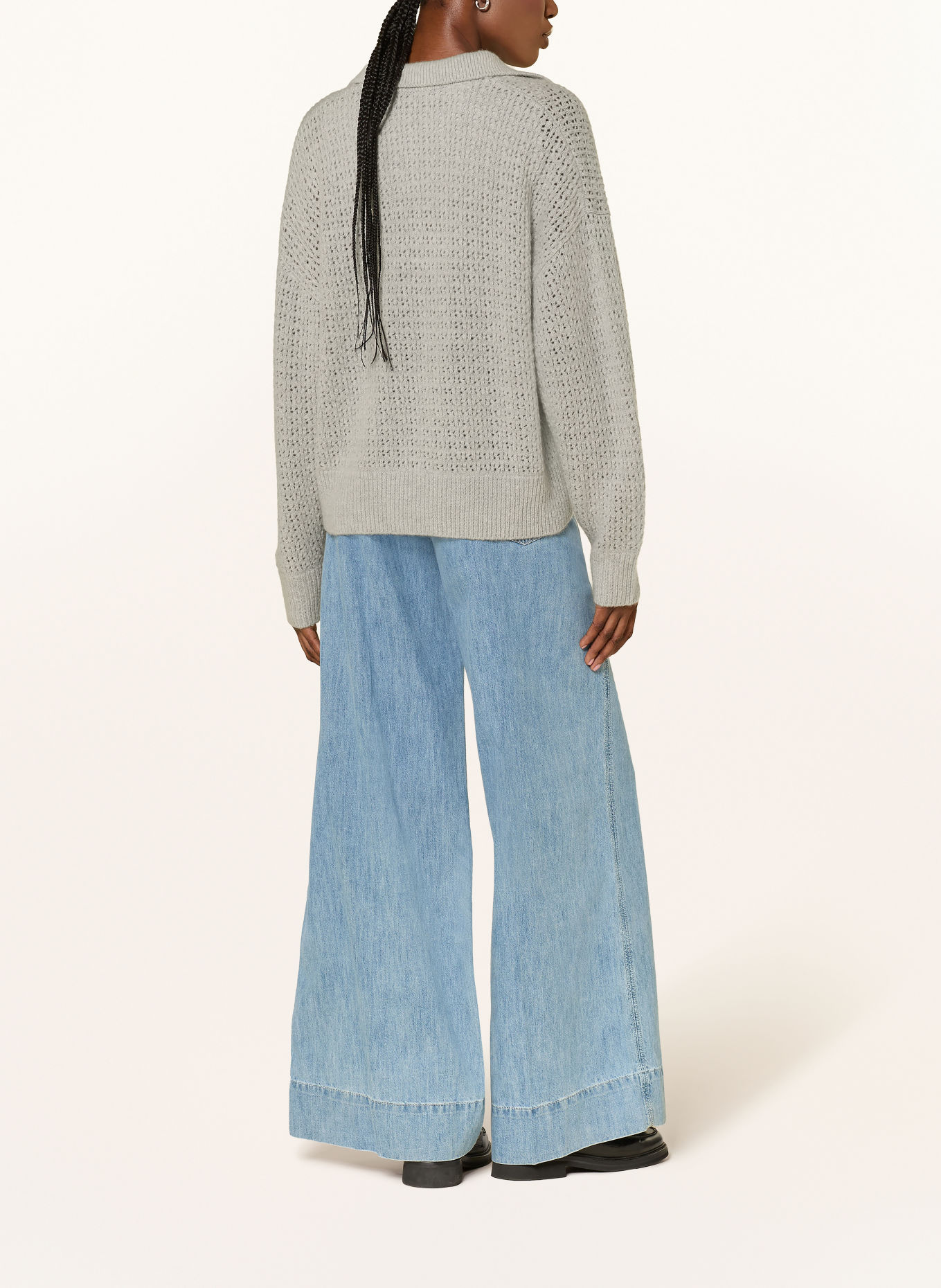 windsor. Sweater: LIGHT GRAY