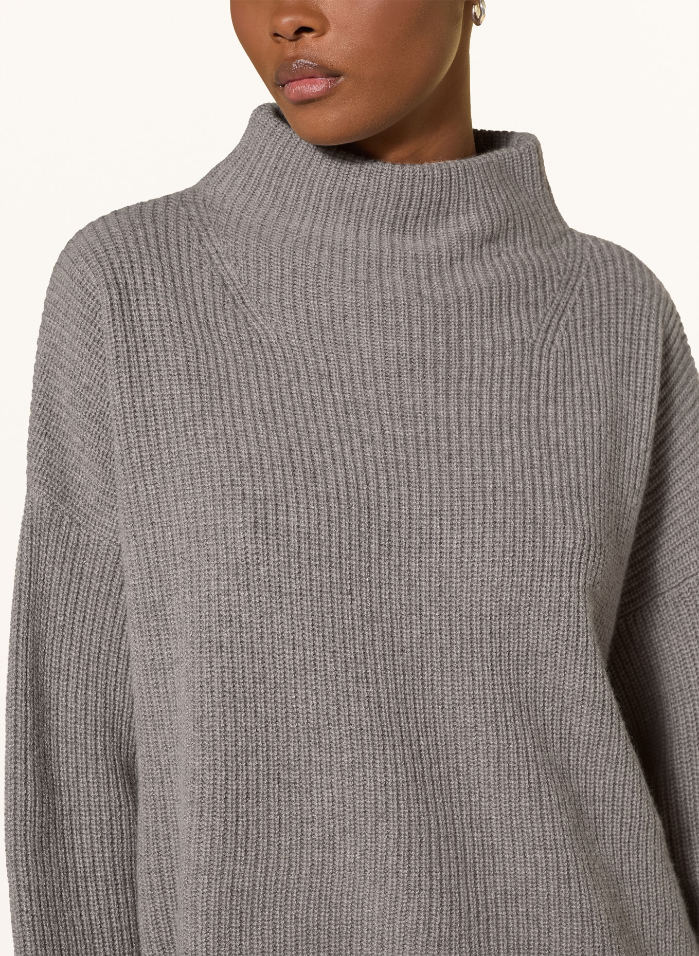 windsor. Rollkragenpullover mit Cashmere: TAUPE
