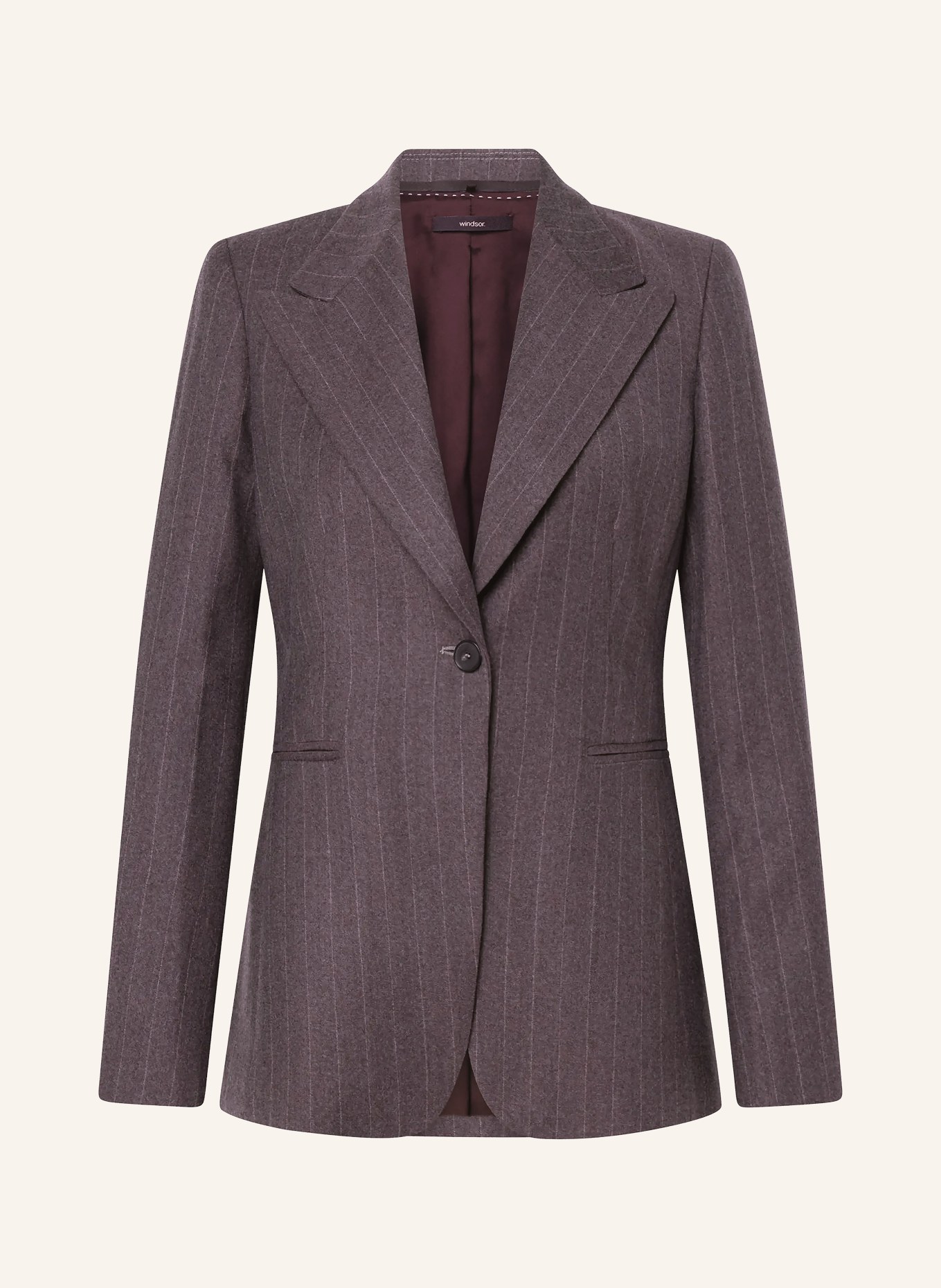 windsor. Blazer: DUNKELBRAUN / BEIGE