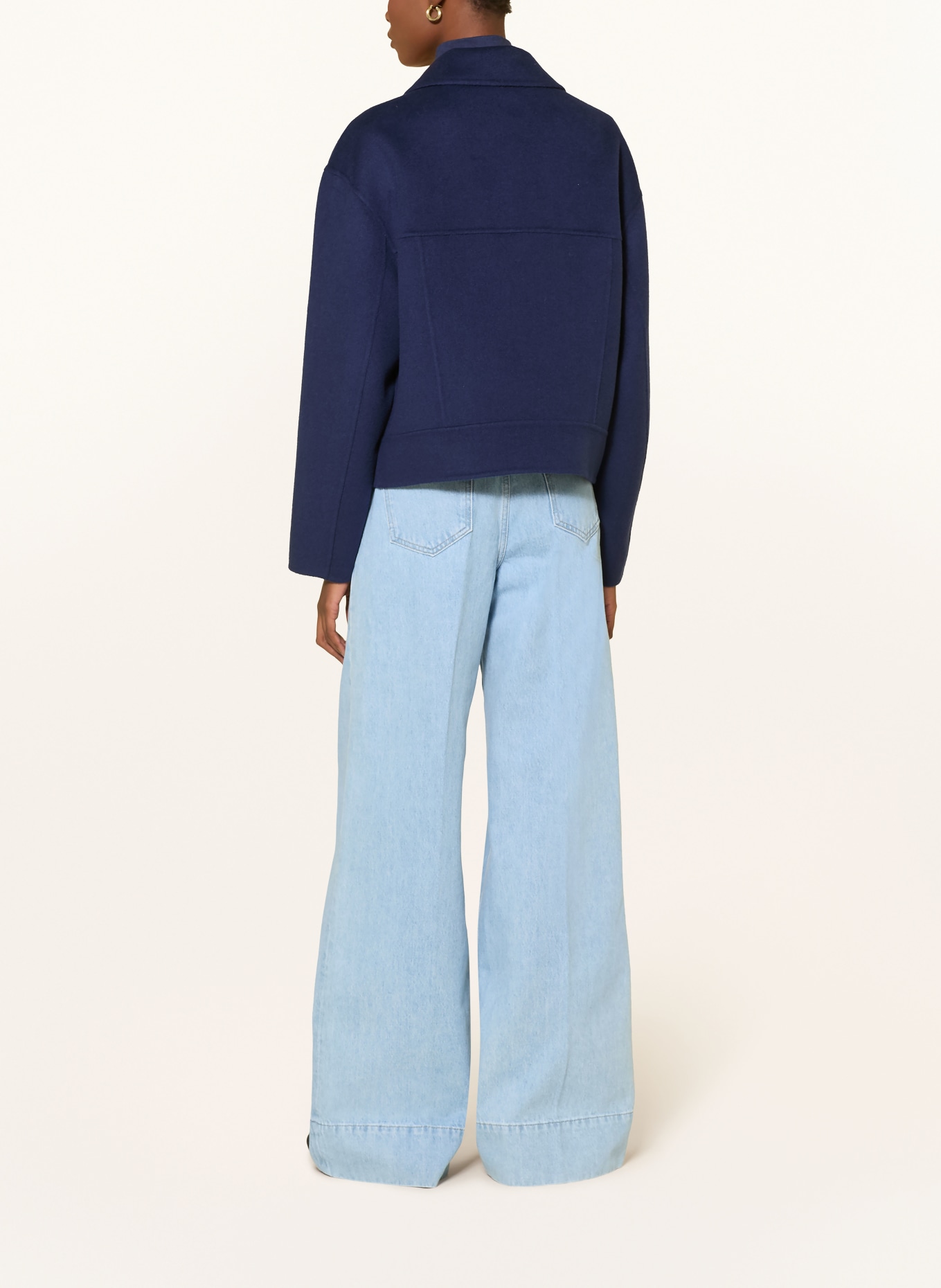 windsor. Wide leg jeans: 466 Open Blue 466