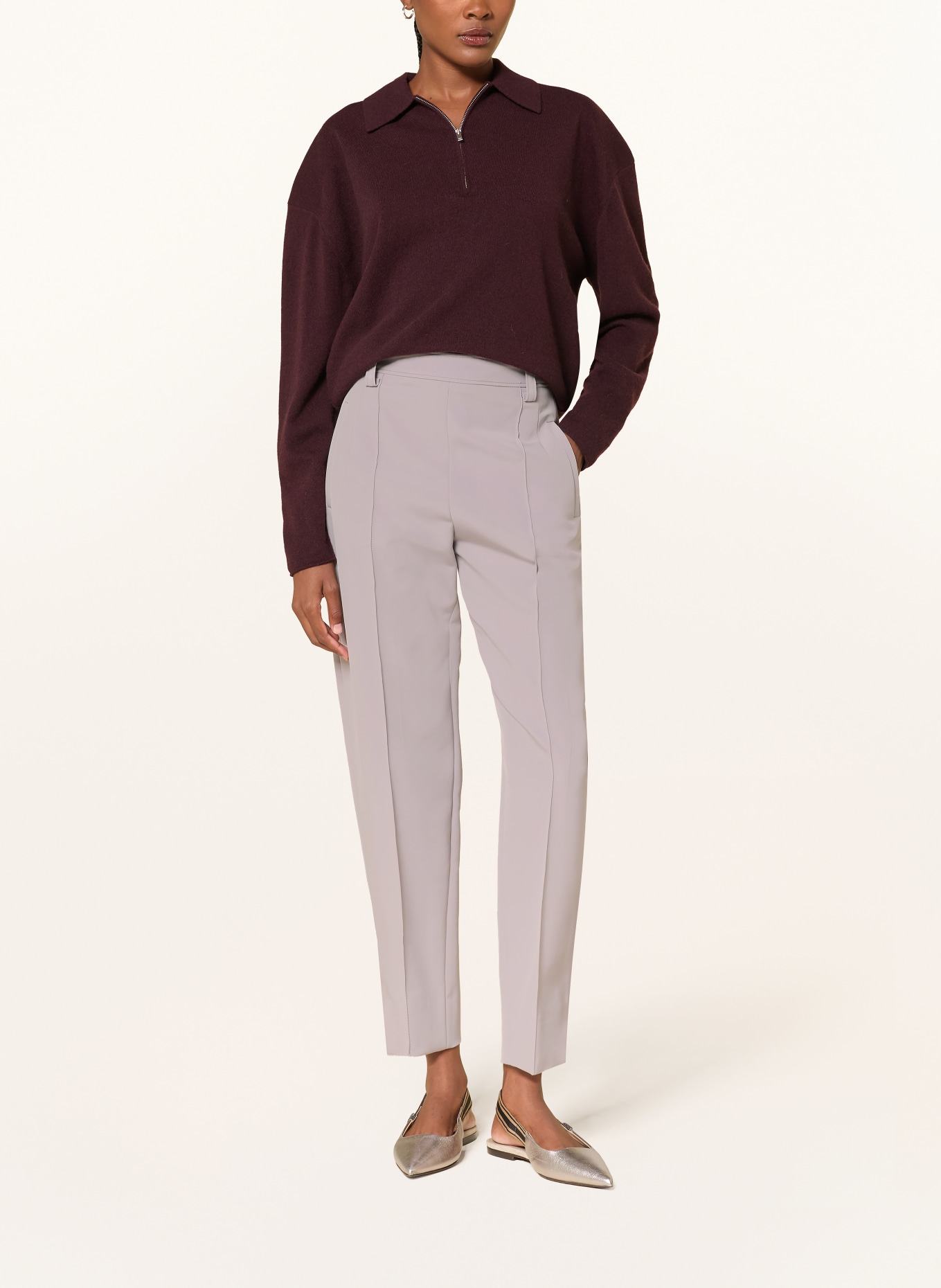 windsor. 7/8 broek: BLAUWGRIJS