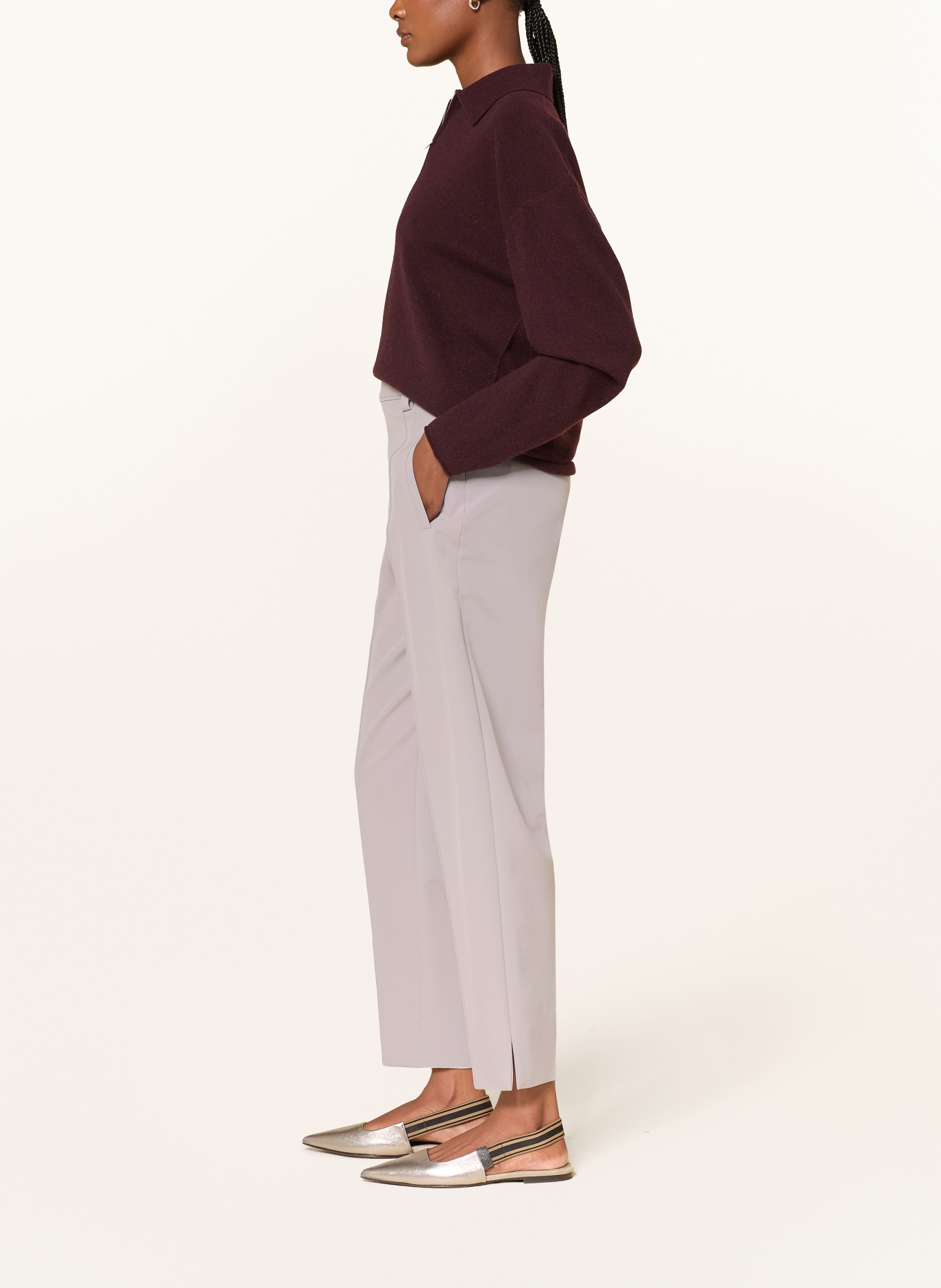 windsor. 7/8 broek: BLAUWGRIJS
