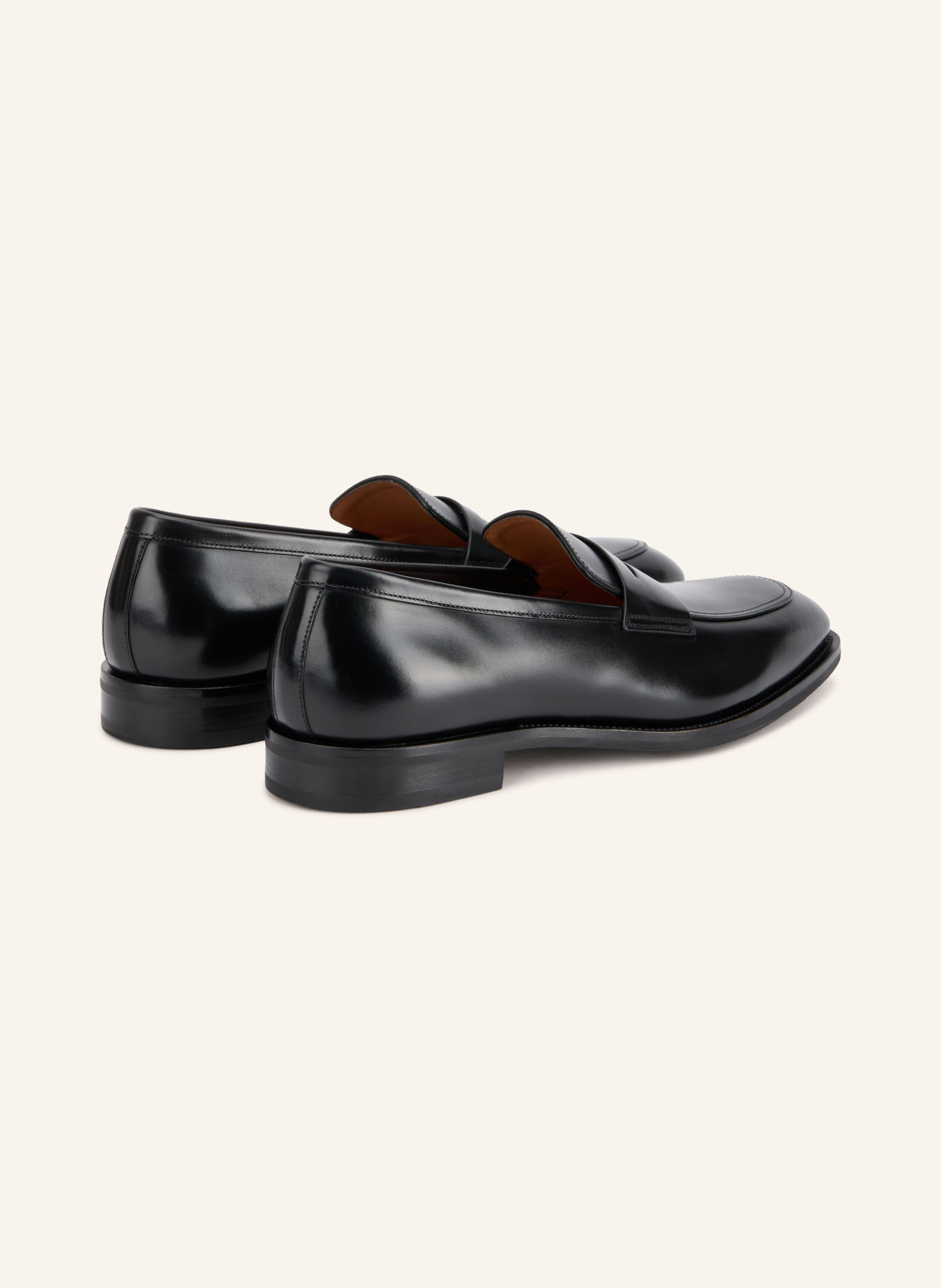 Santoni Loafers à barrette GREGOR: NOIR