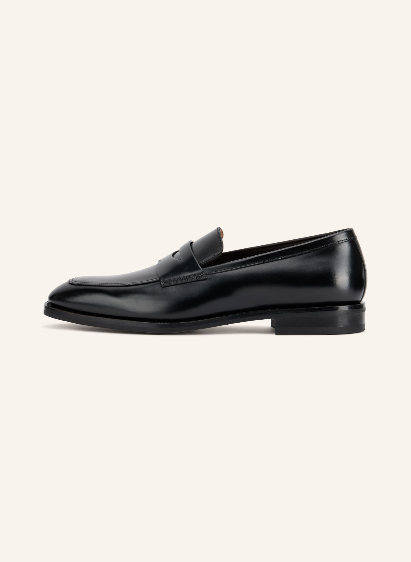 Santoni Loafers à barrette GREGOR: NOIR