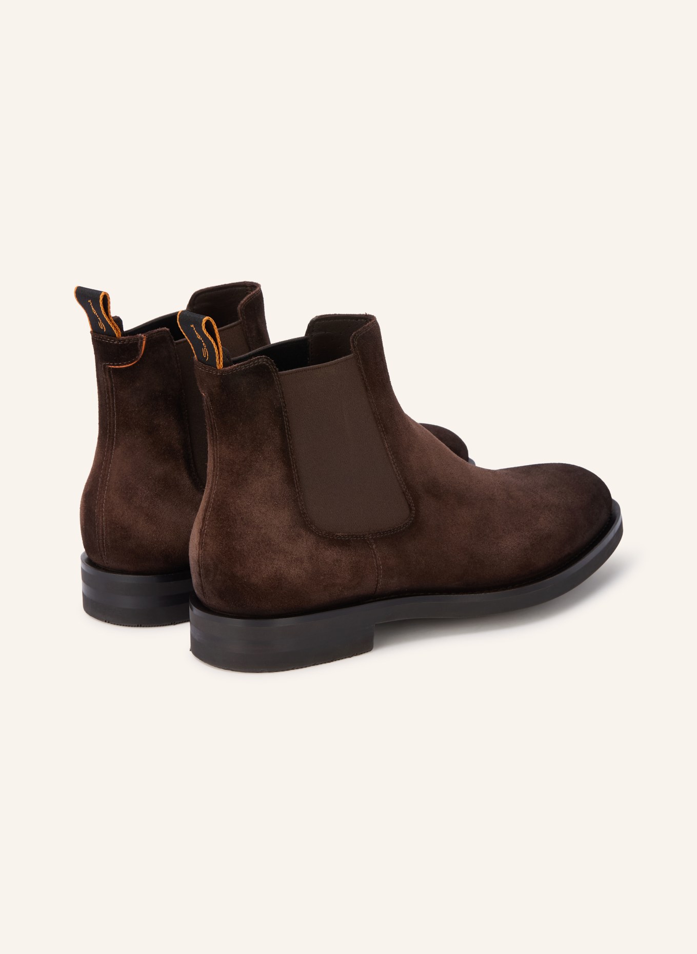 Santoni Chelsea boots ENVER: MARRON FONCÉ