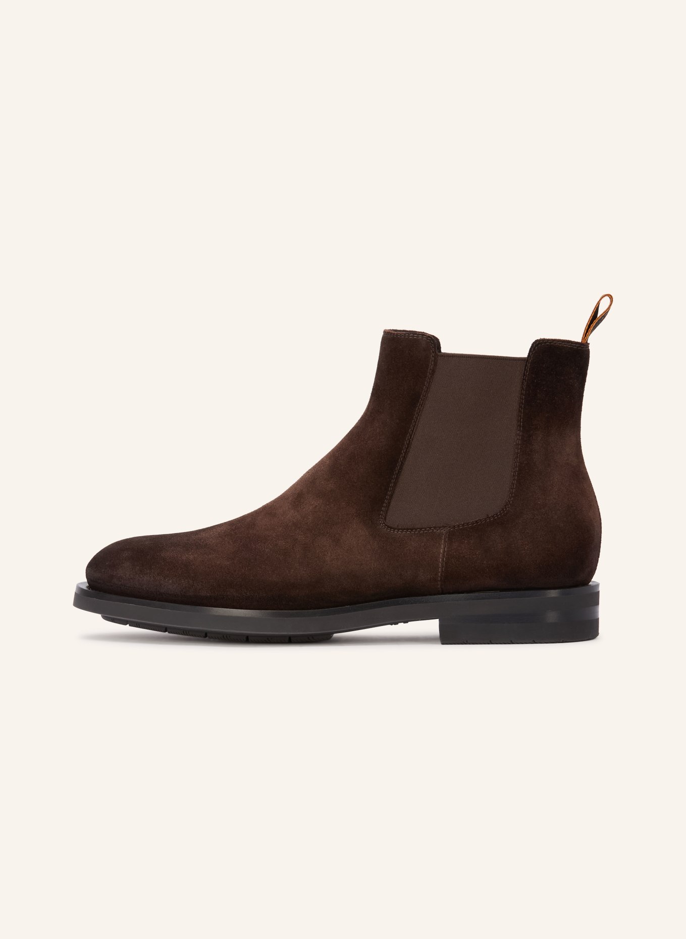 Santoni Chelsea boots ENVER: MARRON FONCÉ