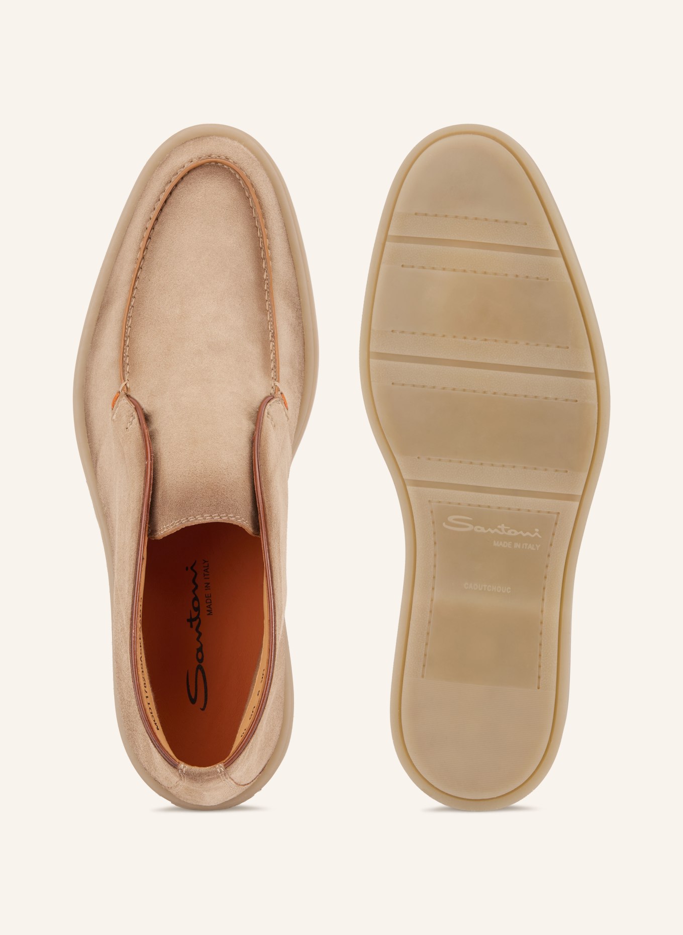 Santoni Desert Boots: CAMEL / BRAUN
