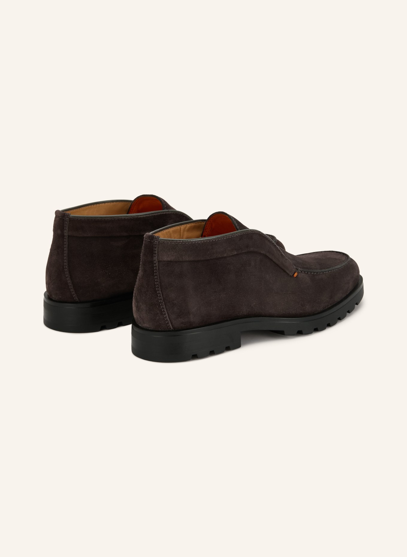 Santoni Stövletter ROCK: MÖRKGRÅ