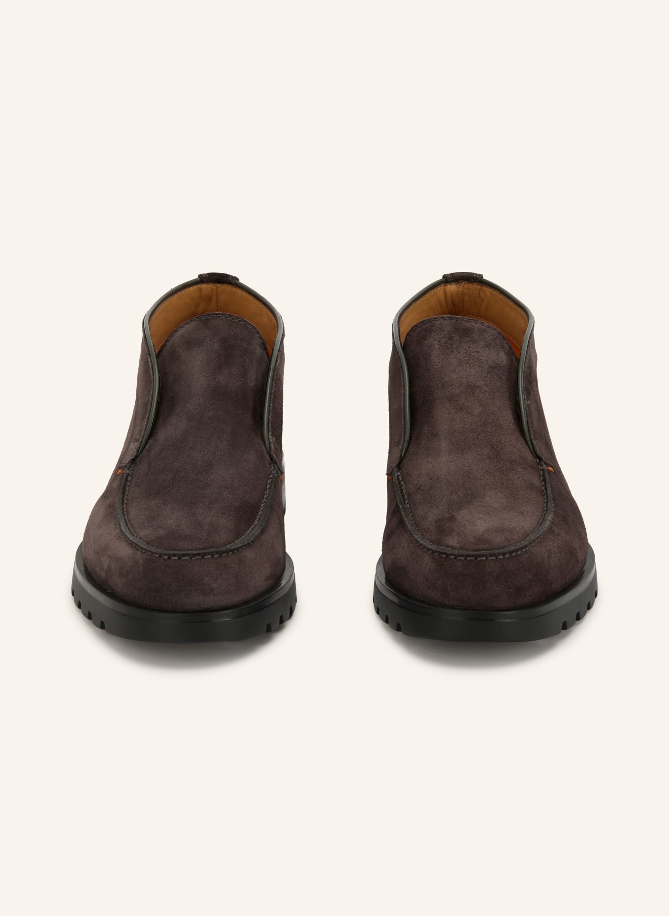Santoni Stövletter ROCK: MÖRKGRÅ