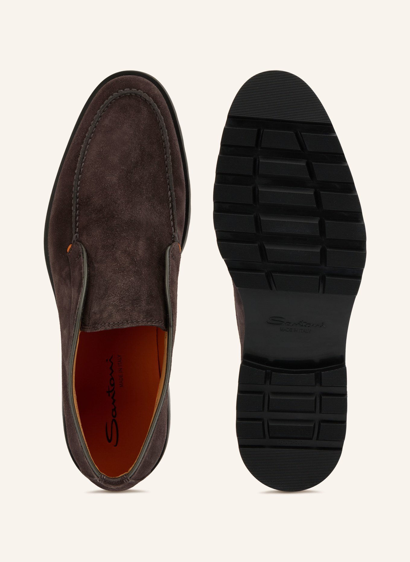Santoni Stövletter ROCK: MÖRKGRÅ