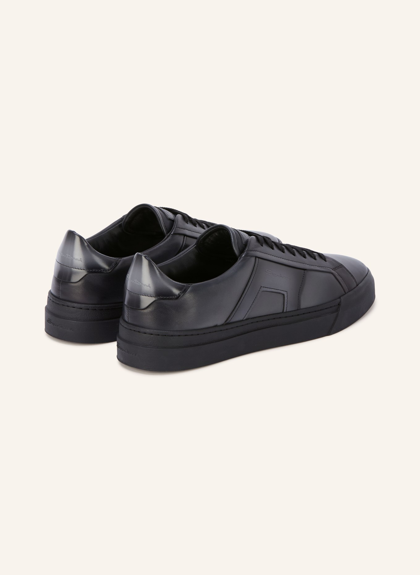 Santoni Sneakers: DONKERGRIJS
