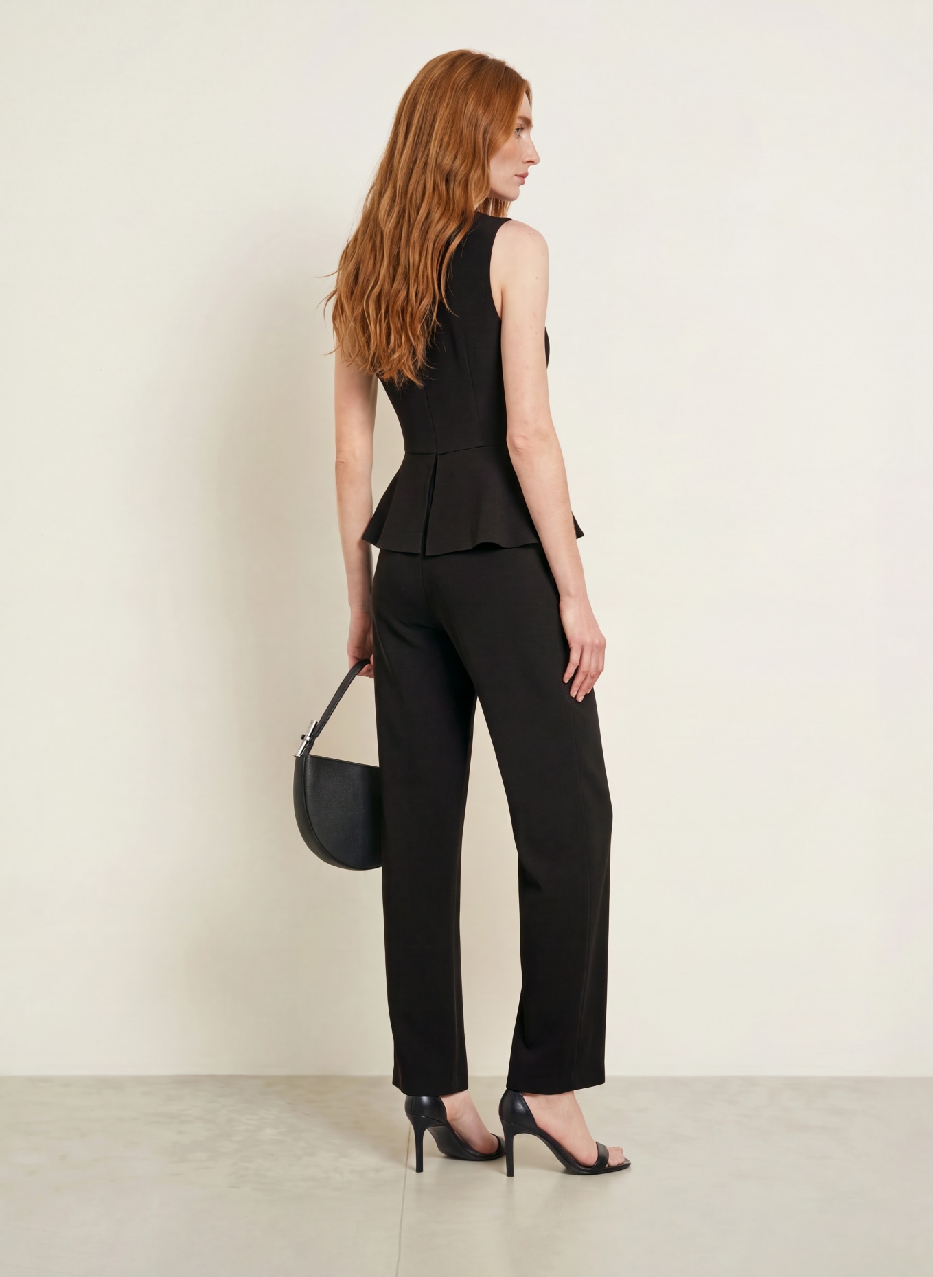 ADRIANNA PAPELL Jumpsuit: SCHWARZ