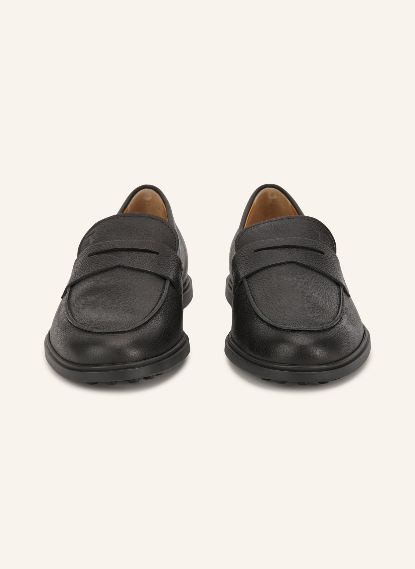 TOD'S Penny loafer: BLACK