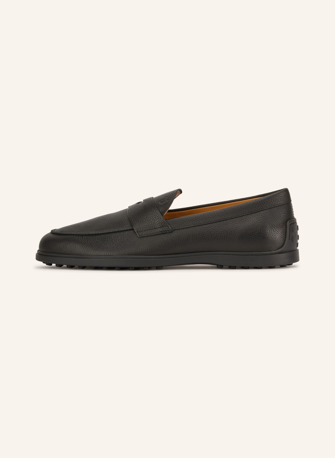 TOD'S Penny loafer: BLACK