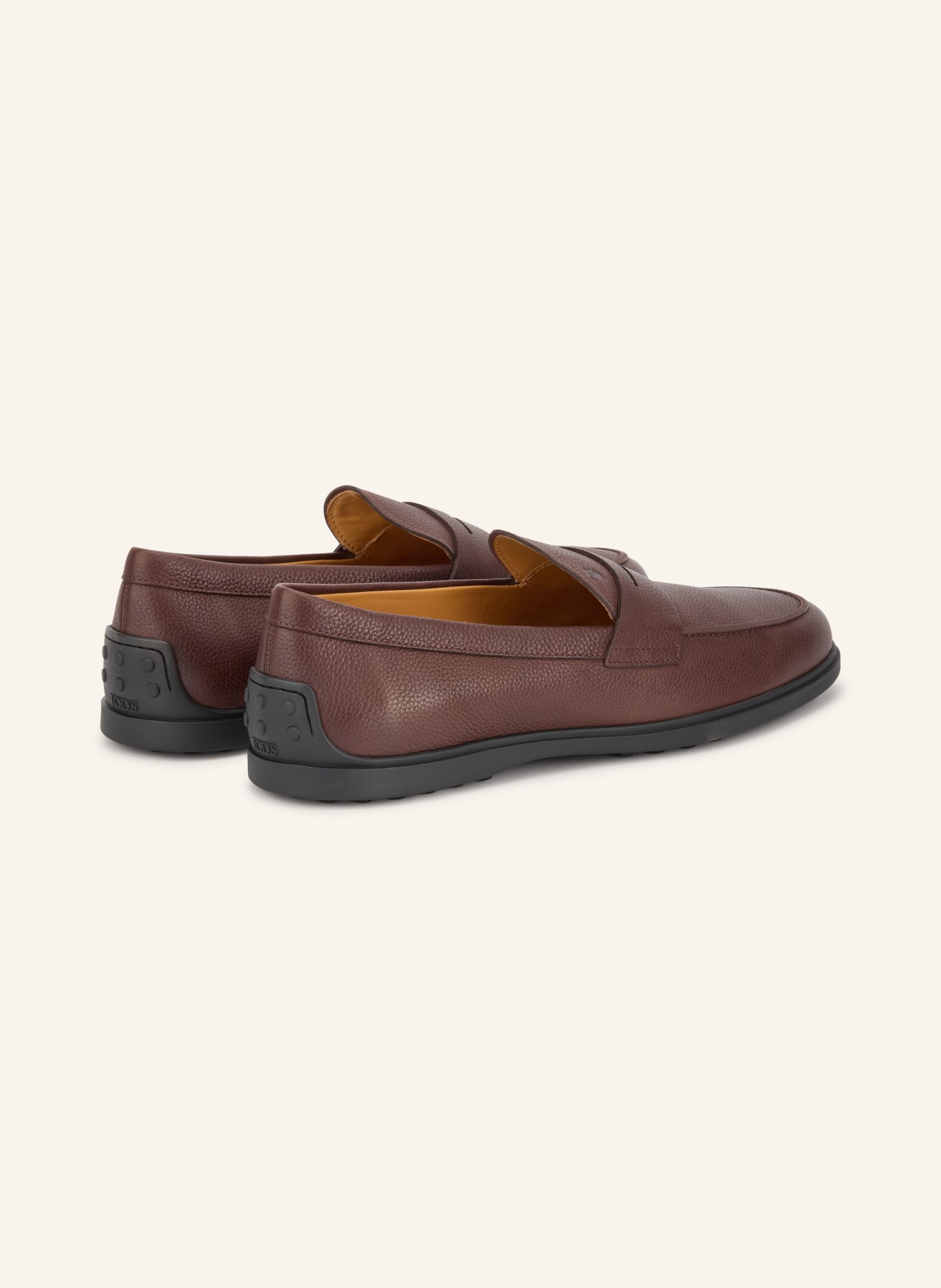 TOD'S Loafers à barrette: MARRON FONCÉ