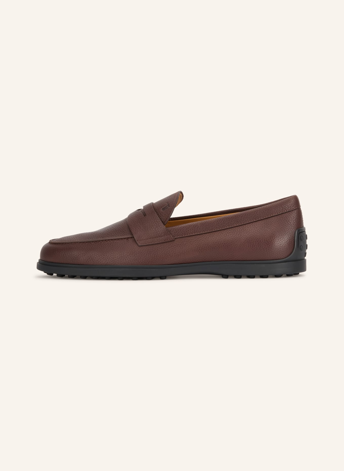 TOD'S Loafers à barrette: MARRON FONCÉ