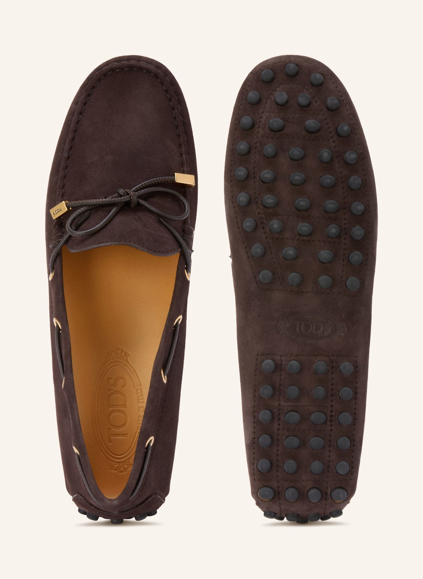 TOD'S Mokassins GOMMINO: DUNKELBRAUN
