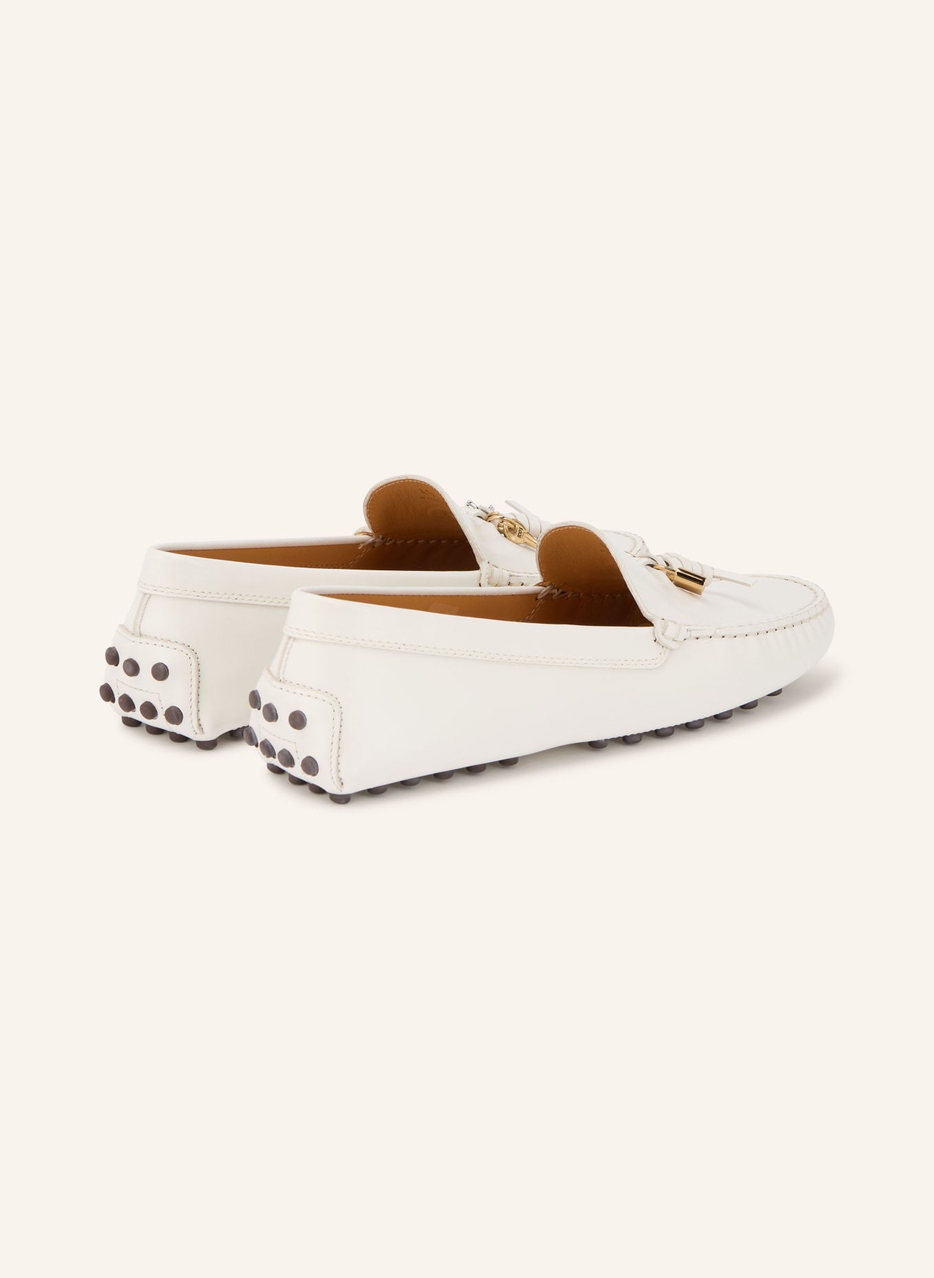 TOD'S Mokassins GOMMINO: CREME