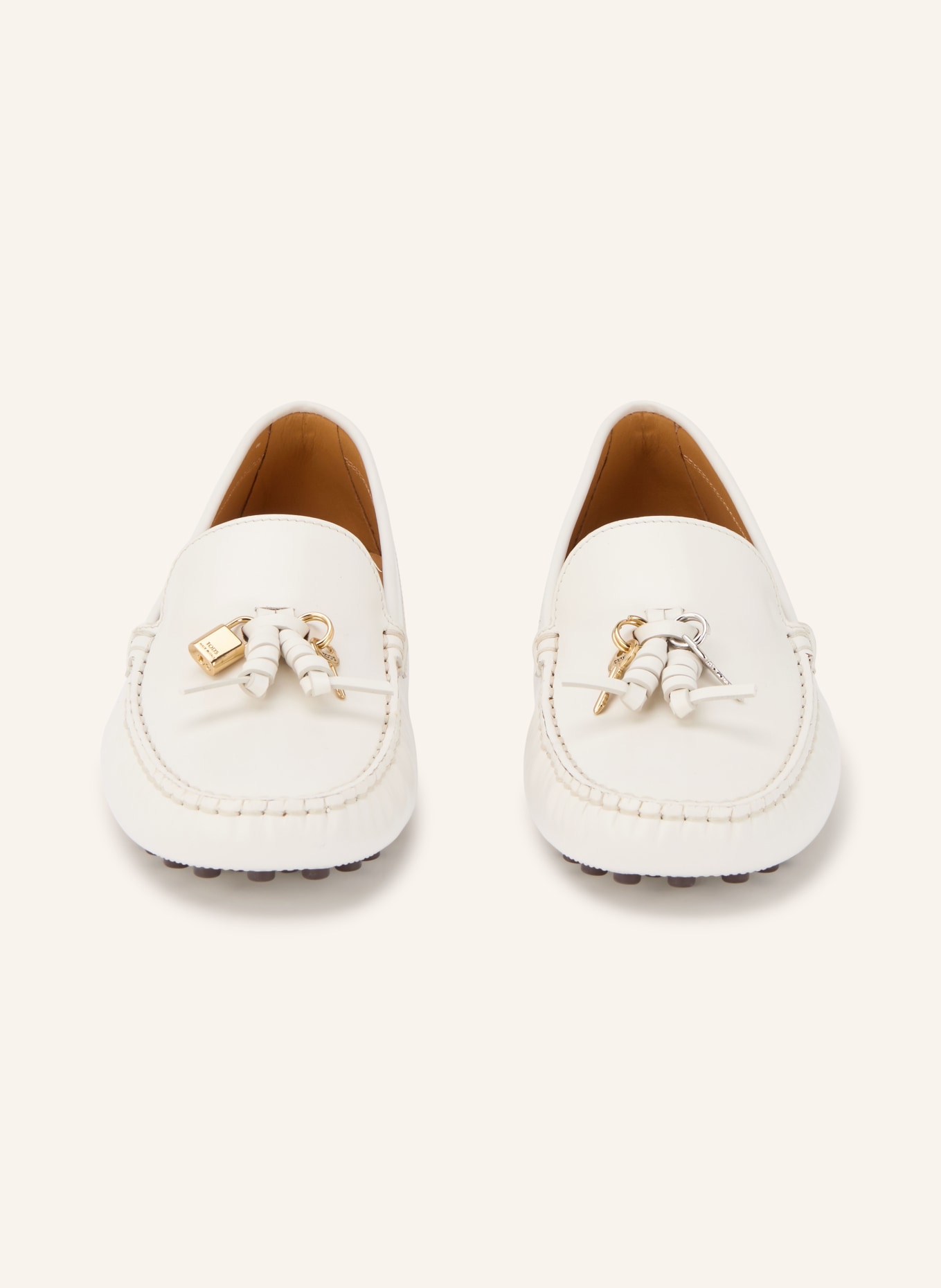TOD'S Mokassins GOMMINO: CREME