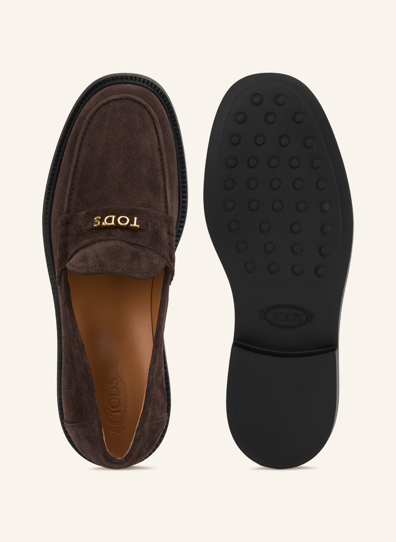 TOD'S Loafer: DUNKELBRAUN