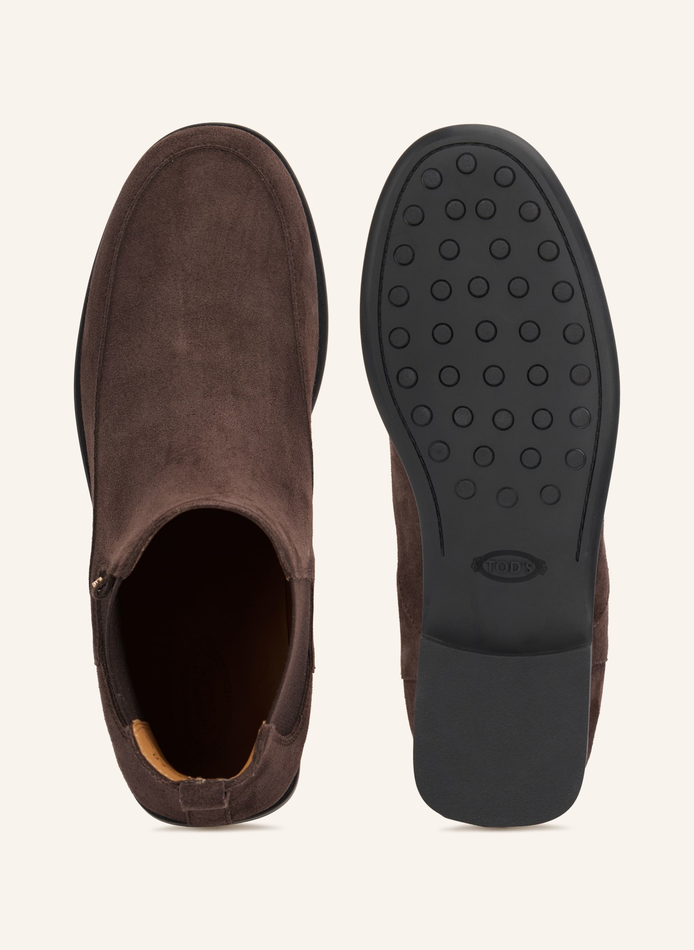 TOD'S Chelsea-Boots: DUNKELBRAUN