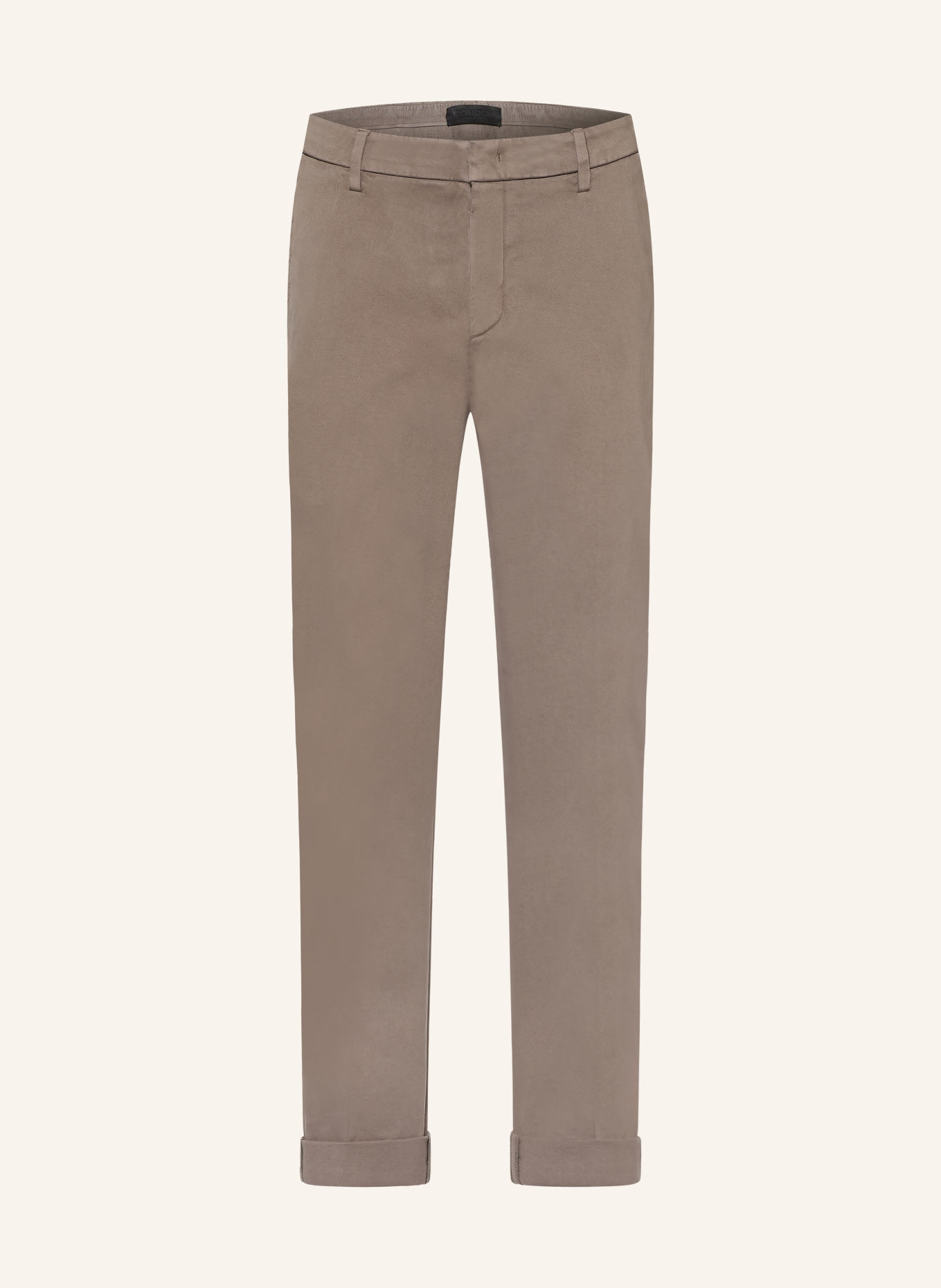 Dondup GAUBERT Regular Fit Chinos: LIGHT BROWN