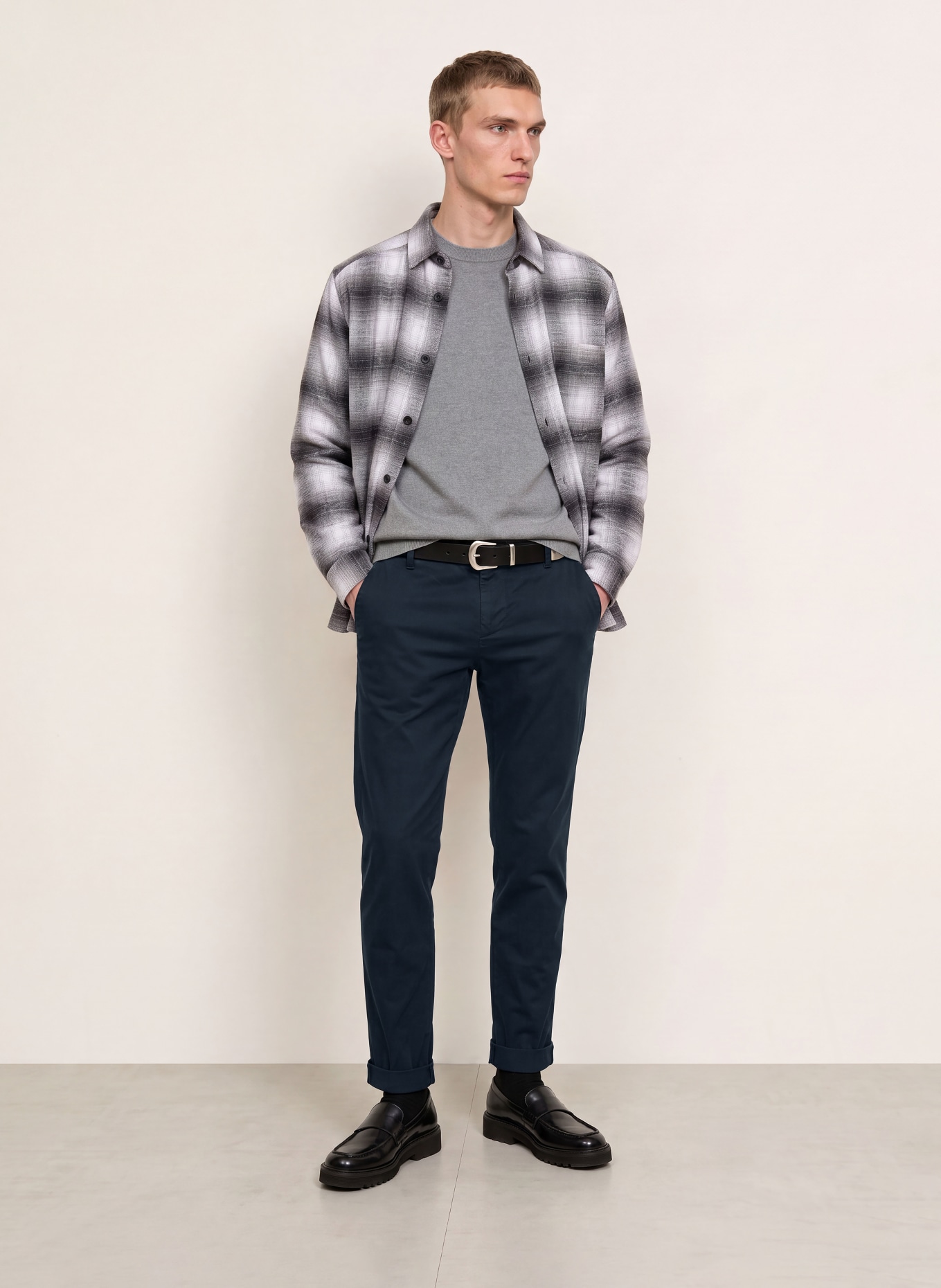 Dondup Chino GAUBERT Extra Slim Fit: DUNKELBLAU