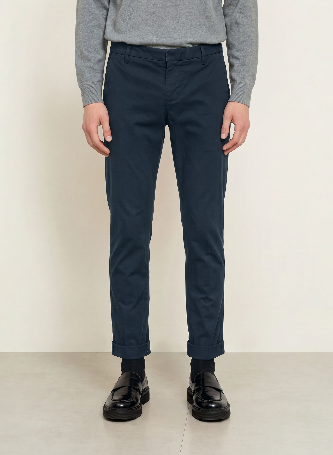 Dondup Chinos GAUBERT extra slim fit: DARK BLUE