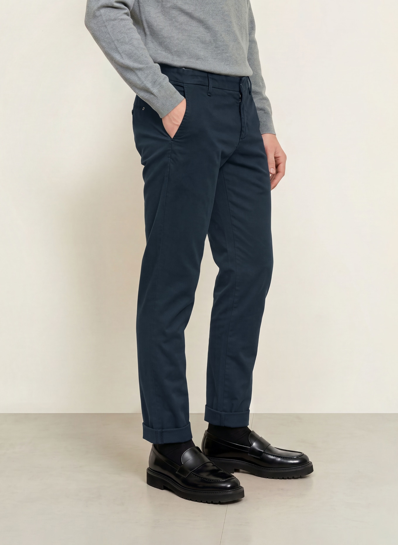 Dondup Chino GAUBERT Extra Slim Fit: DUNKELBLAU