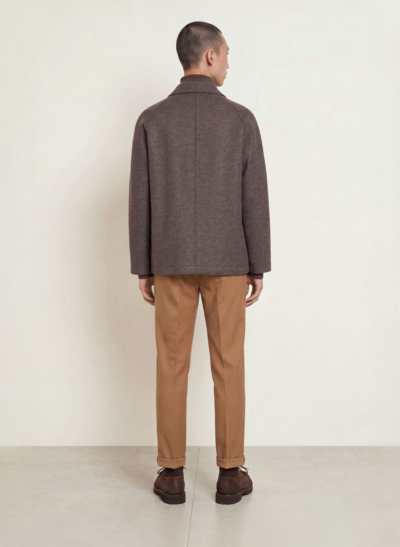 Dondup GAUBERT Flannel Chinos, Relaxed Fit: CAMEL