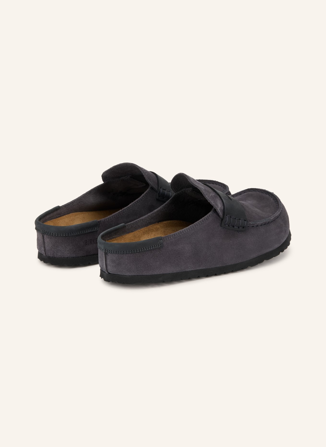BIRKENSTOCK Mules NAPLES WRAPPED: BLUE GRAY
