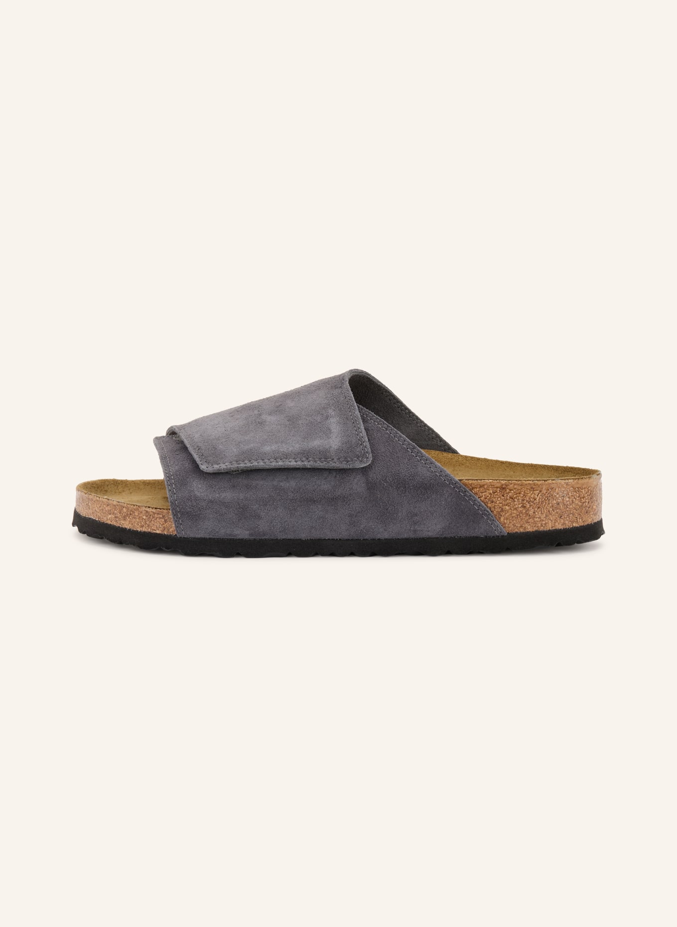 BIRKENSTOCK Sandales ouvertes SOLANA LEVE CHARCOAL: GRIS FONCÉ