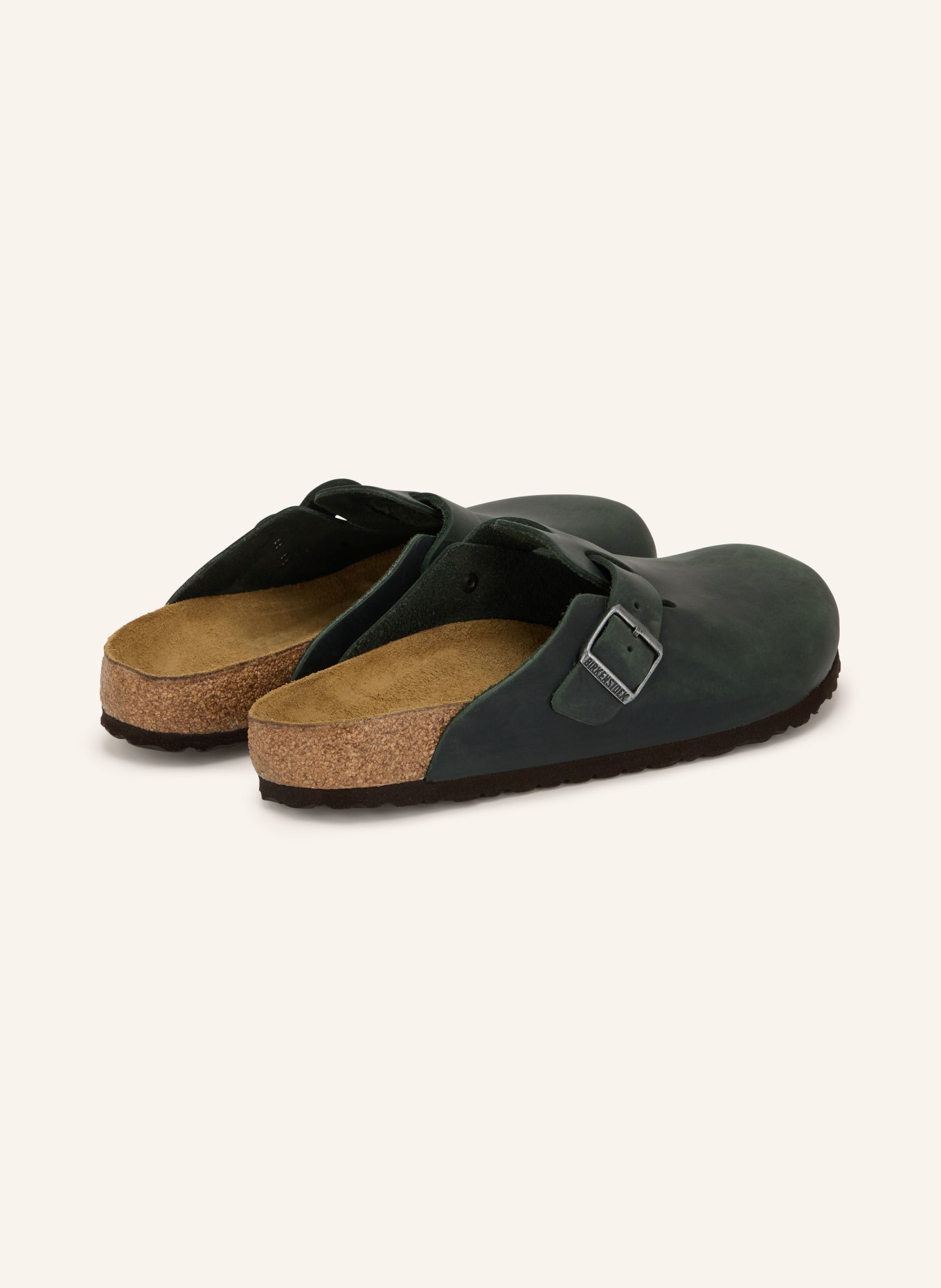 BIRKENSTOCK Sandaler BOSTON BS: MÖRKGRÖN