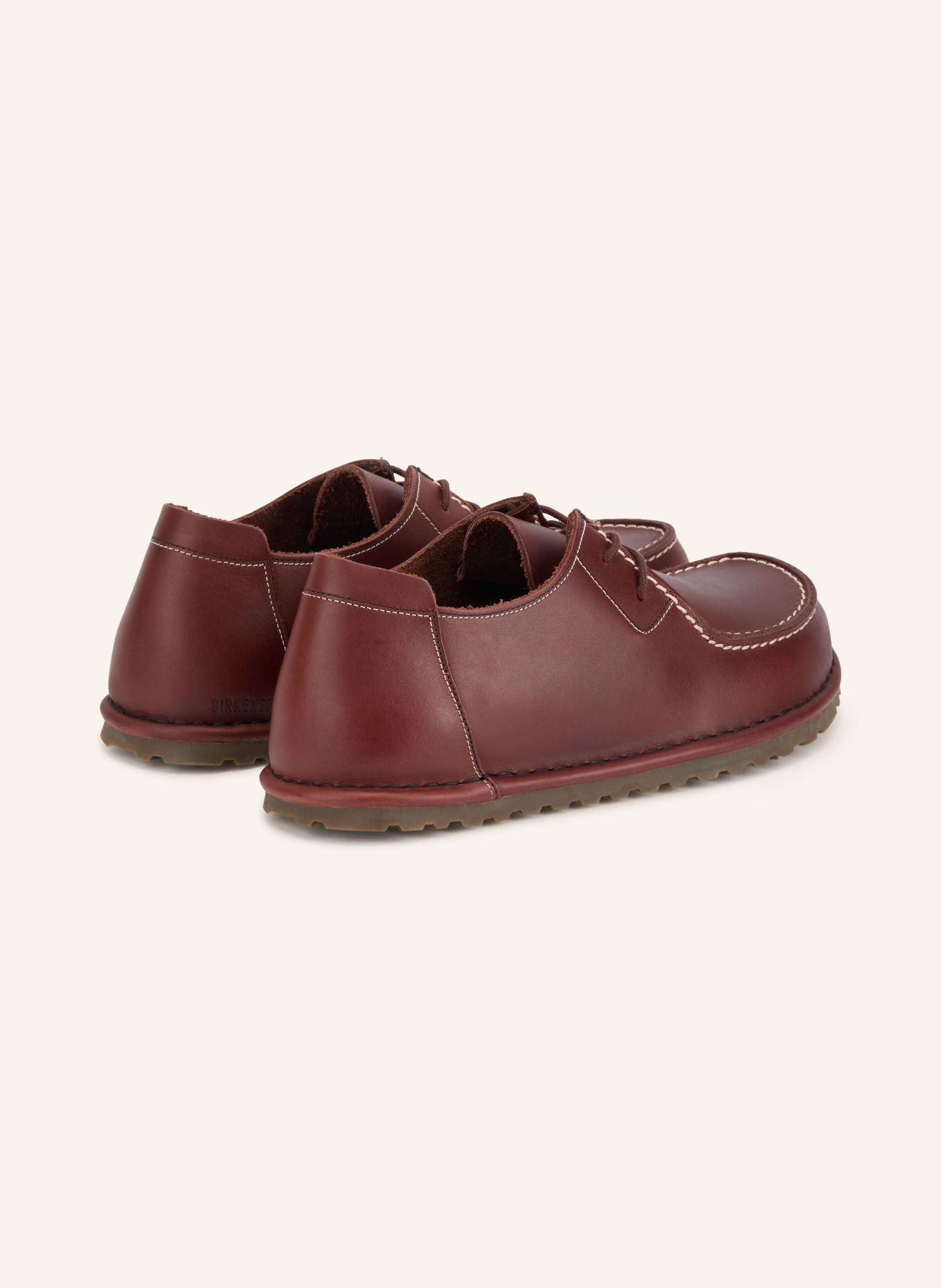 BIRKENSTOCK Schnürer UTTI LACE WORKWEAR LENA RUST: DUNKELBRAUN