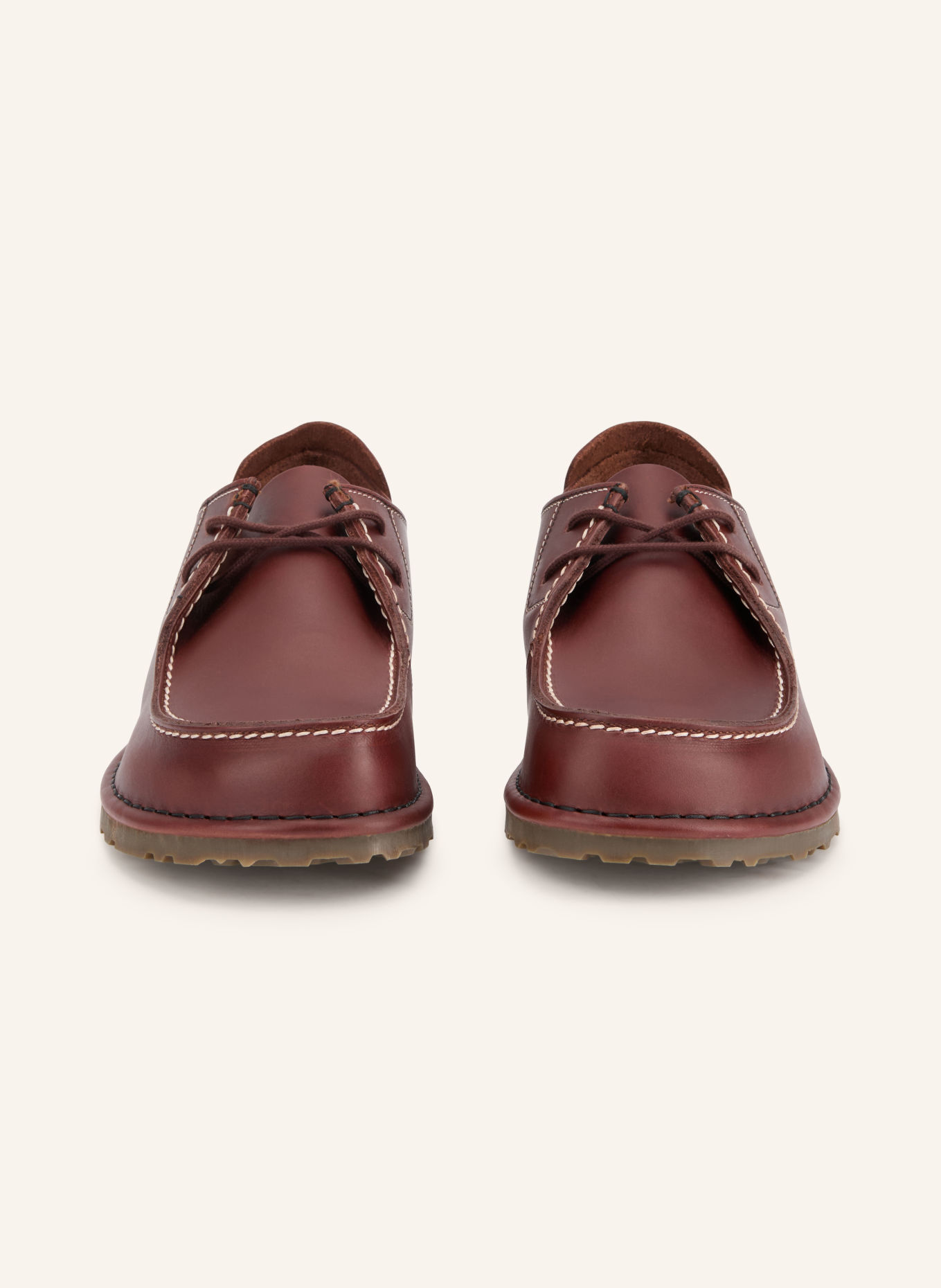 BIRKENSTOCK Schnürer UTTI LACE WORKWEAR LENA RUST: DUNKELBRAUN