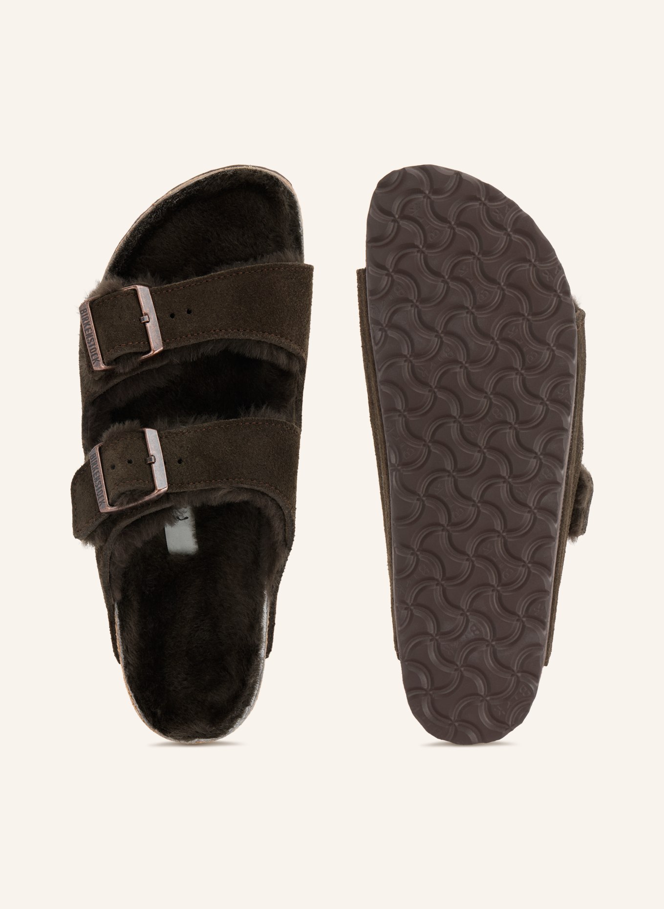 BIRKENSTOCK Papuci ARIZONA: MARO ÎNCHIS