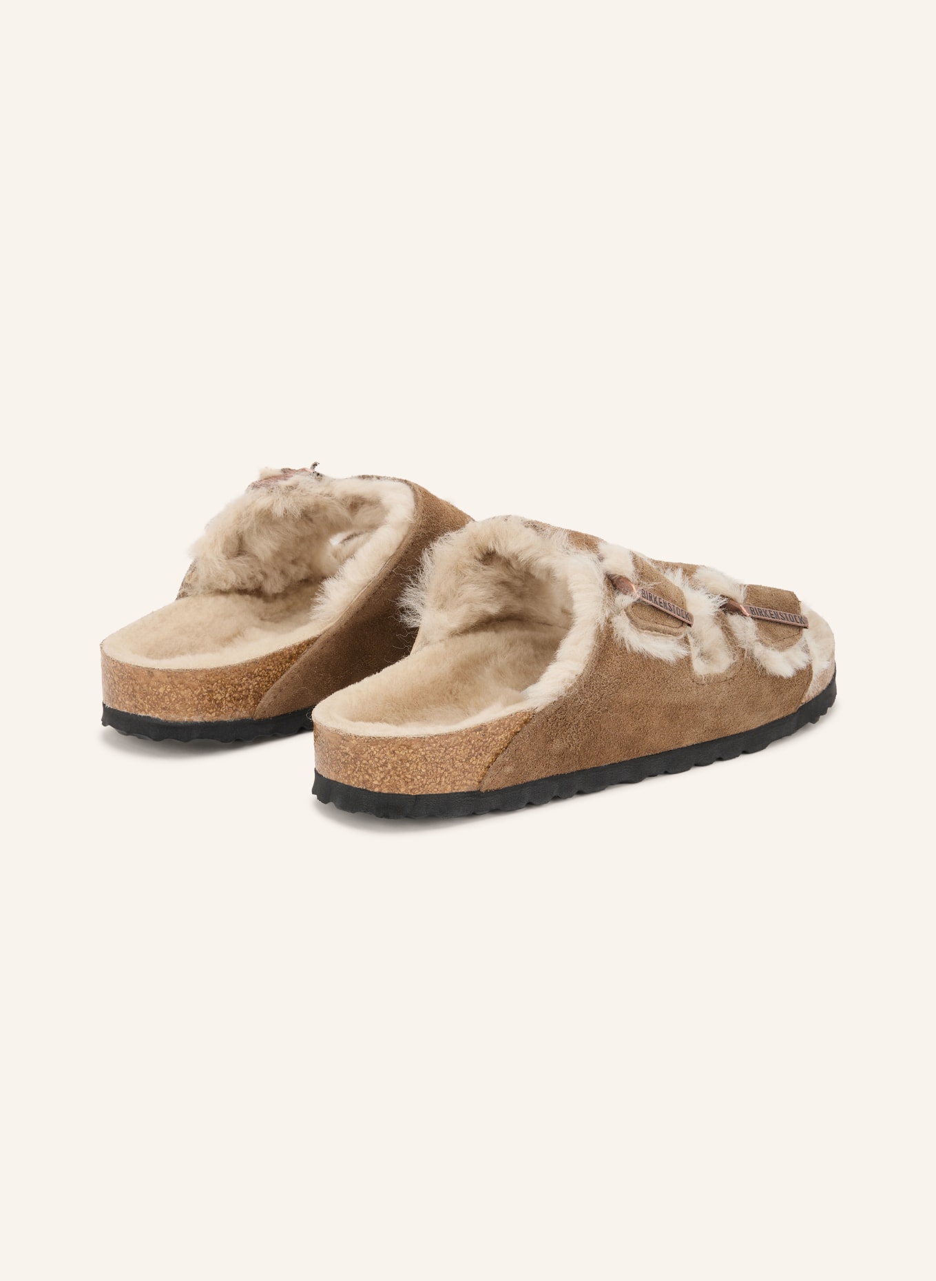 BIRKENSTOCK Muiltjes ARIZONA SHEARLING: BRUIN