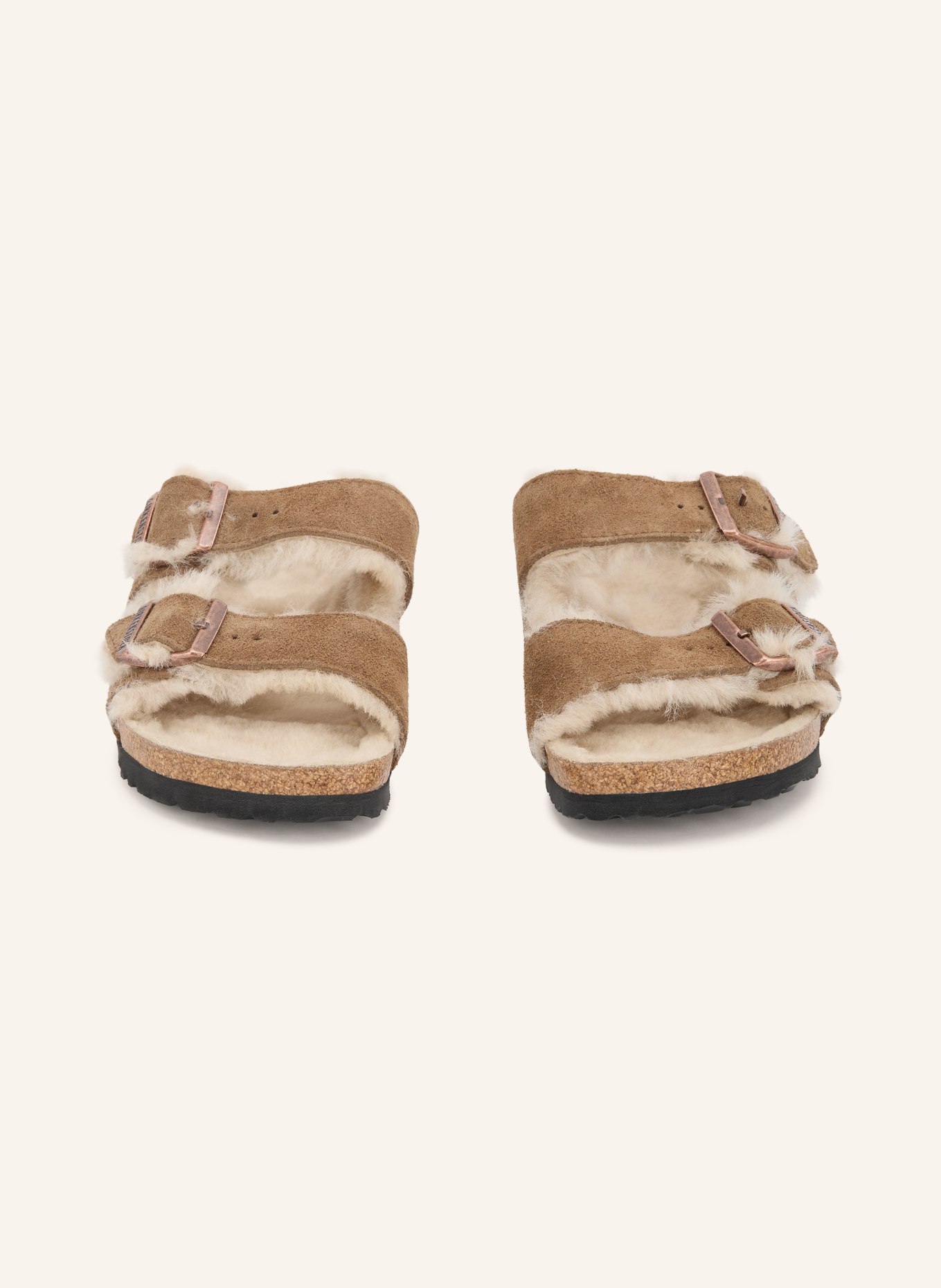 BIRKENSTOCK Muiltjes ARIZONA SHEARLING: BRUIN