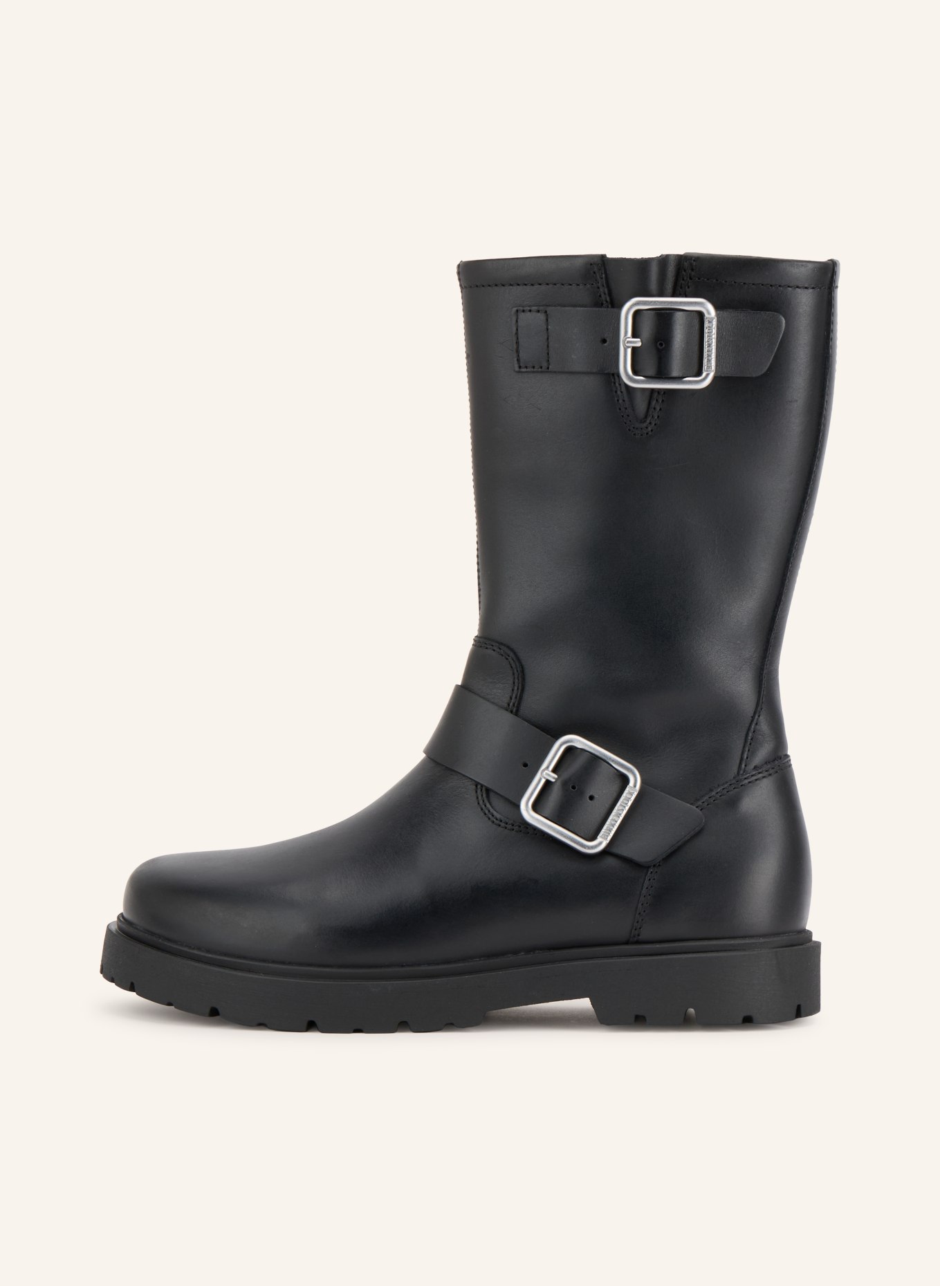 BIRKENSTOCK Biker Boots HIGHWOOD MID: SCHWARZ