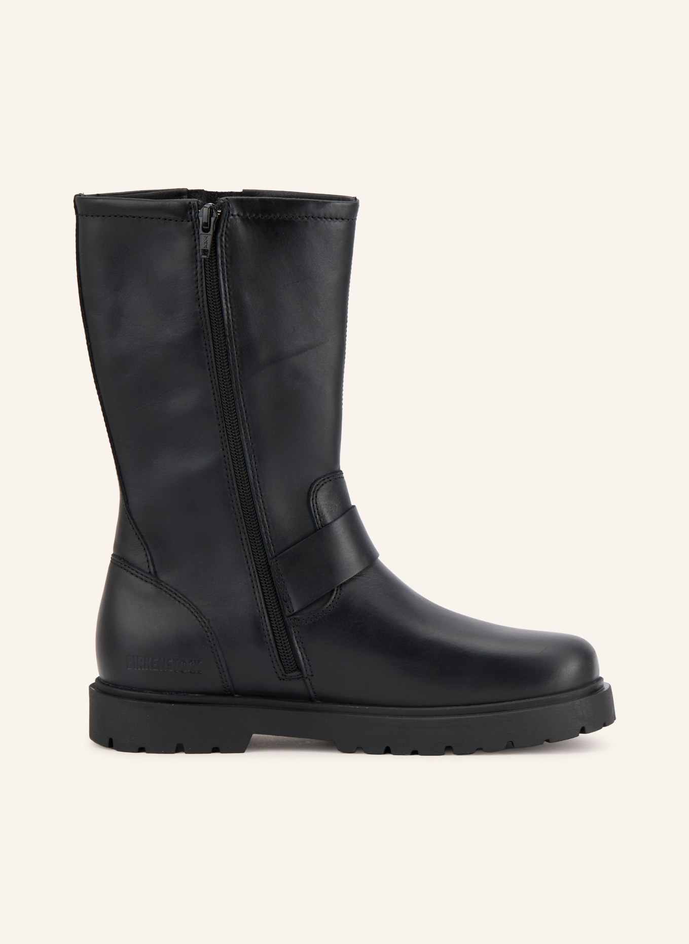 BIRKENSTOCK Biker Boots HIGHWOOD MID: SCHWARZ