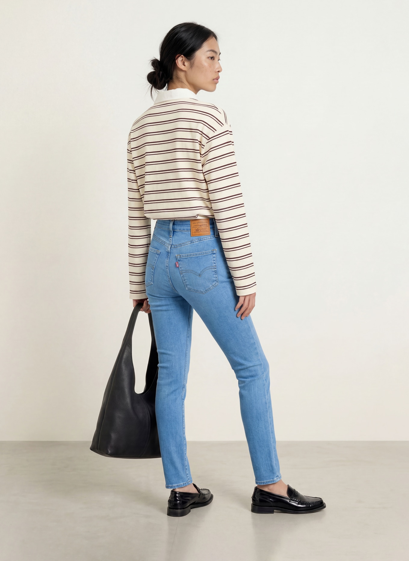 Levi's® Blugi skinny 721: 66 Med Indigo - Worn In