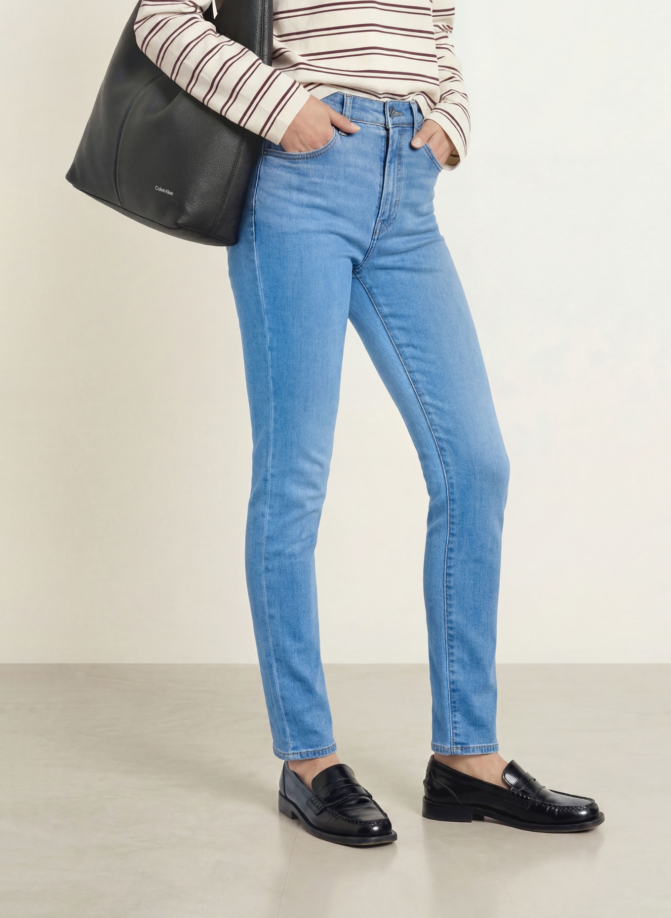 Levi's® Blugi skinny 721: 66 Med Indigo - Worn In
