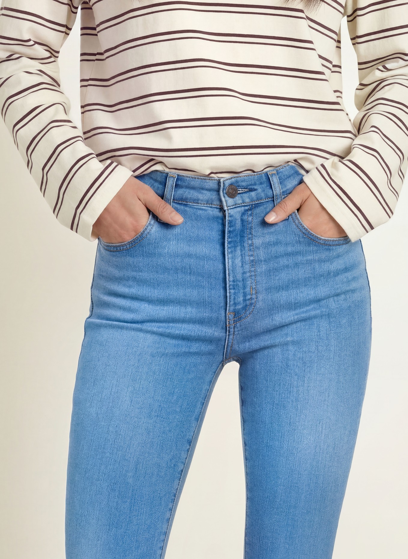 Levi's® Blugi skinny 721: 66 Med Indigo - Worn In