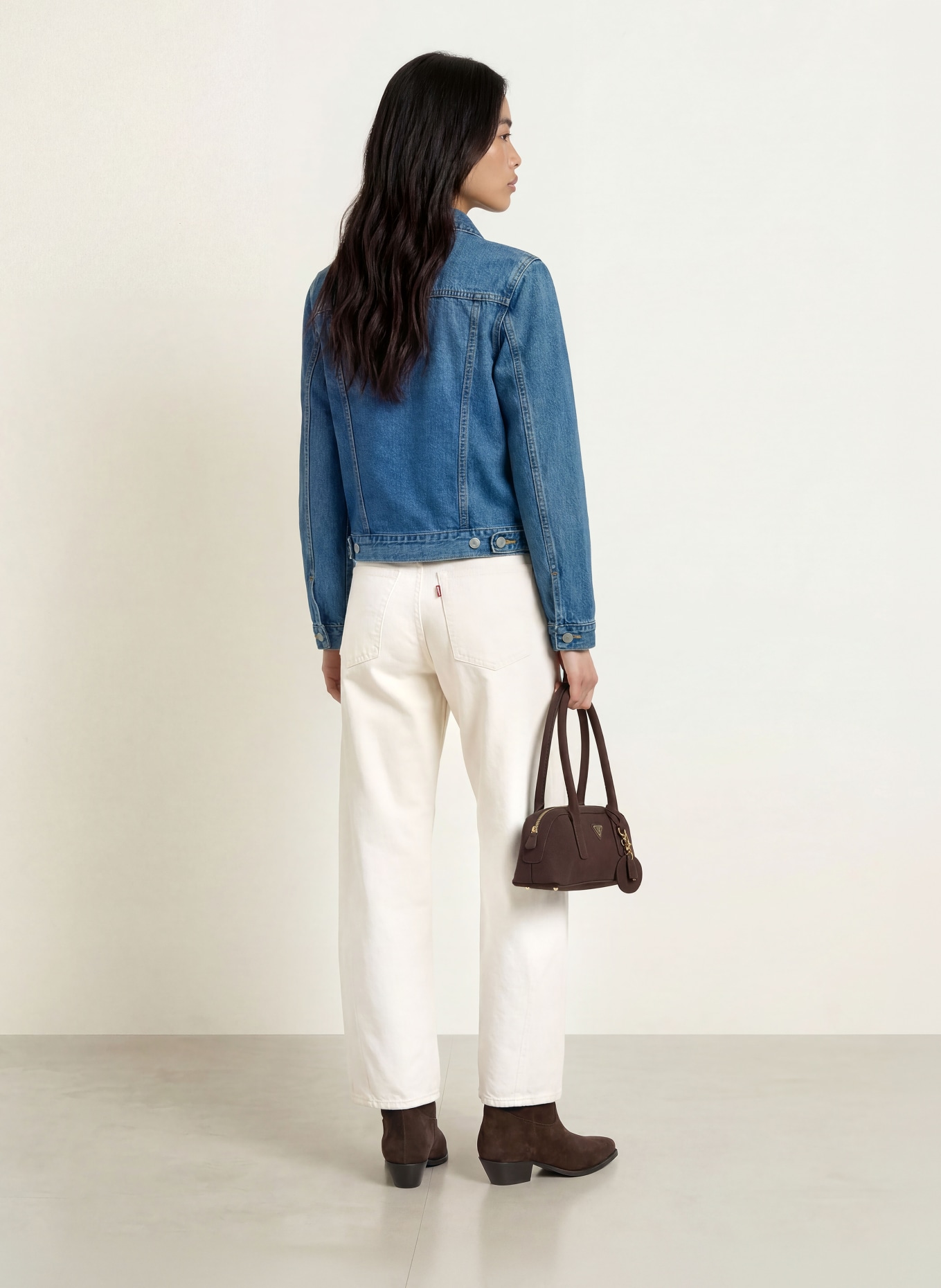 Levi's® Veste en jean ORIGINAL TRUCKER: 65 Med Indigo - Worn In