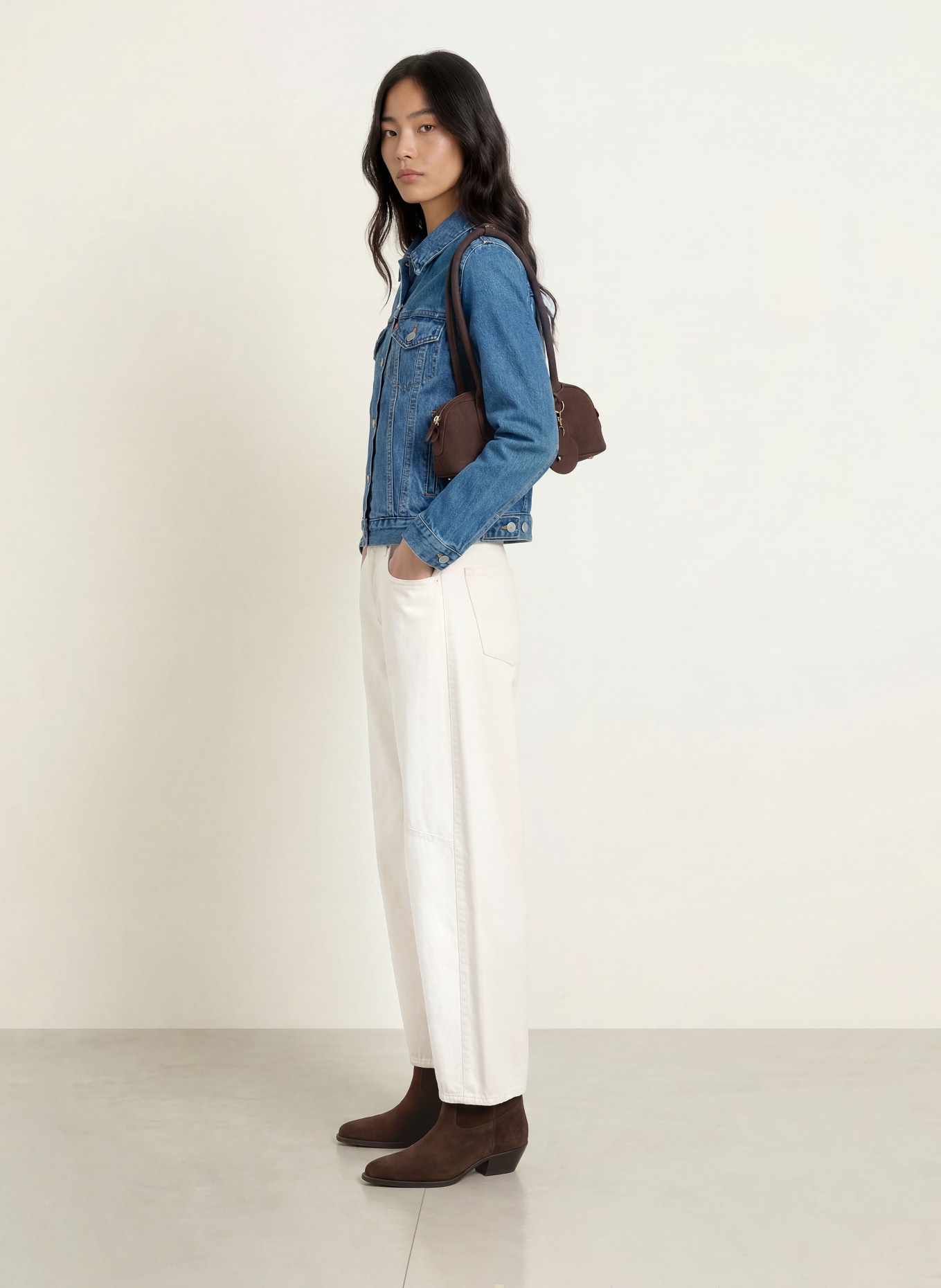 Levi's® Veste en jean ORIGINAL TRUCKER: 65 Med Indigo - Worn In