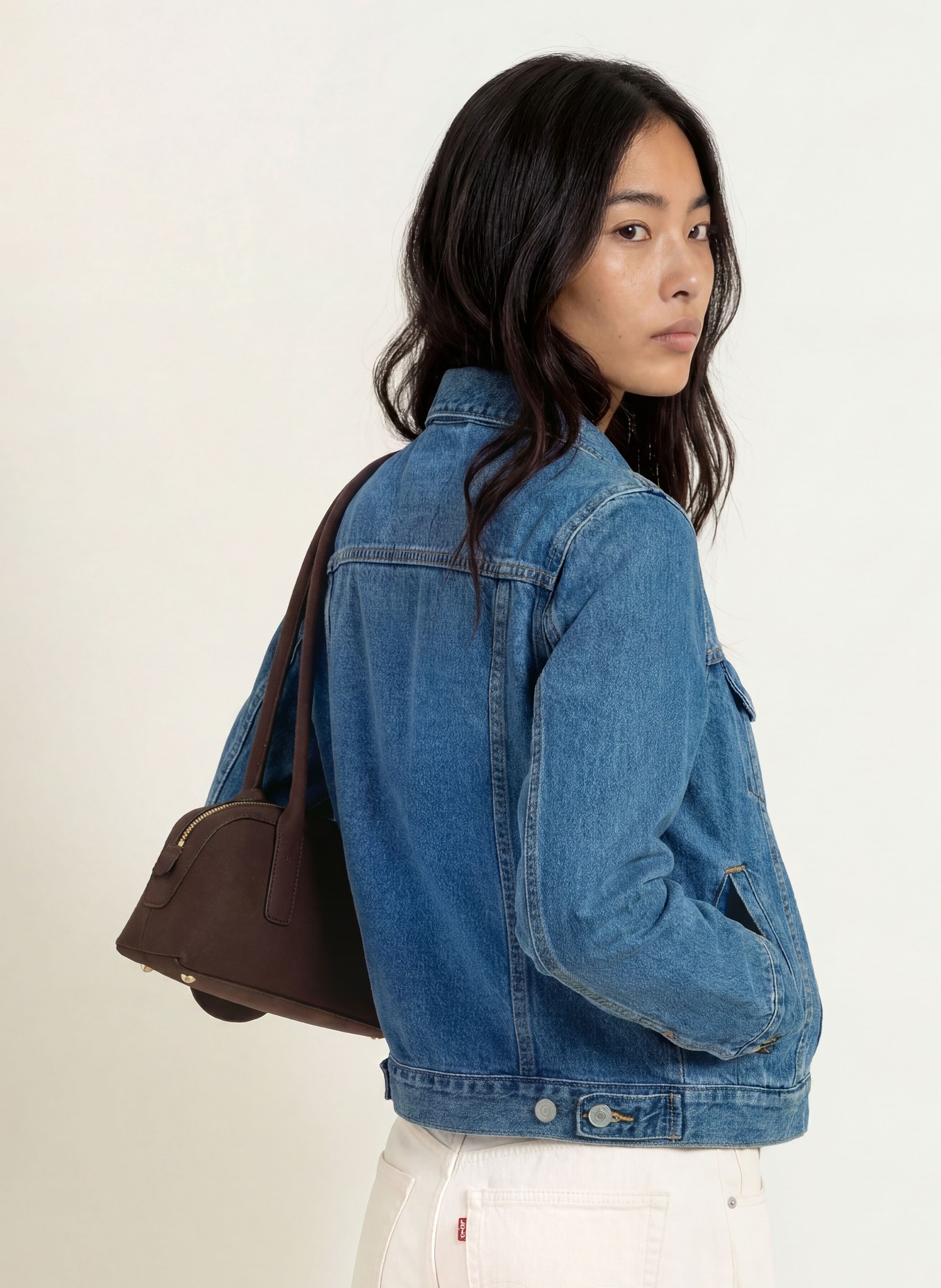 Levi's® Veste en jean ORIGINAL TRUCKER: 65 Med Indigo - Worn In